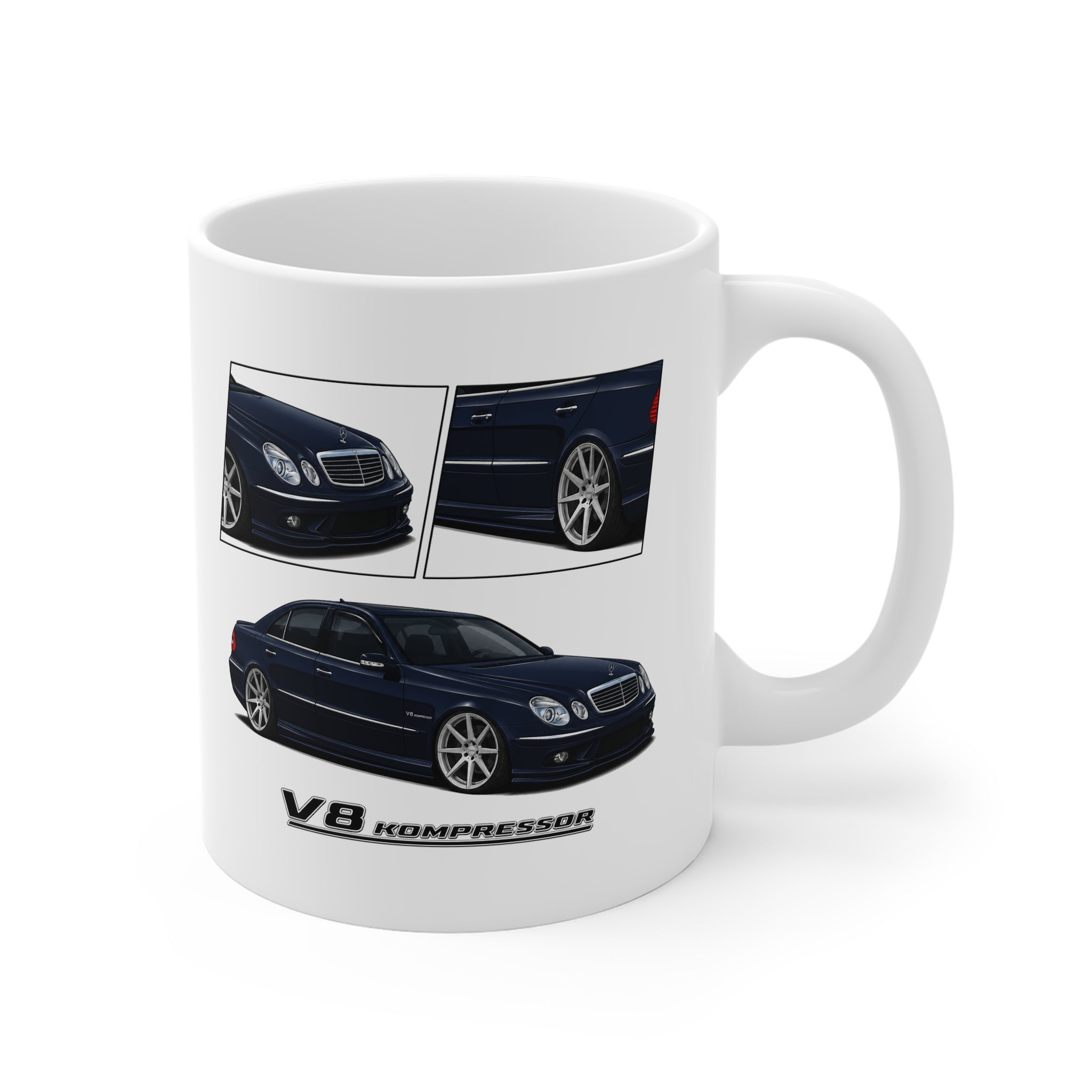BLUE MERC V8 KOMPRESSOR MUG
