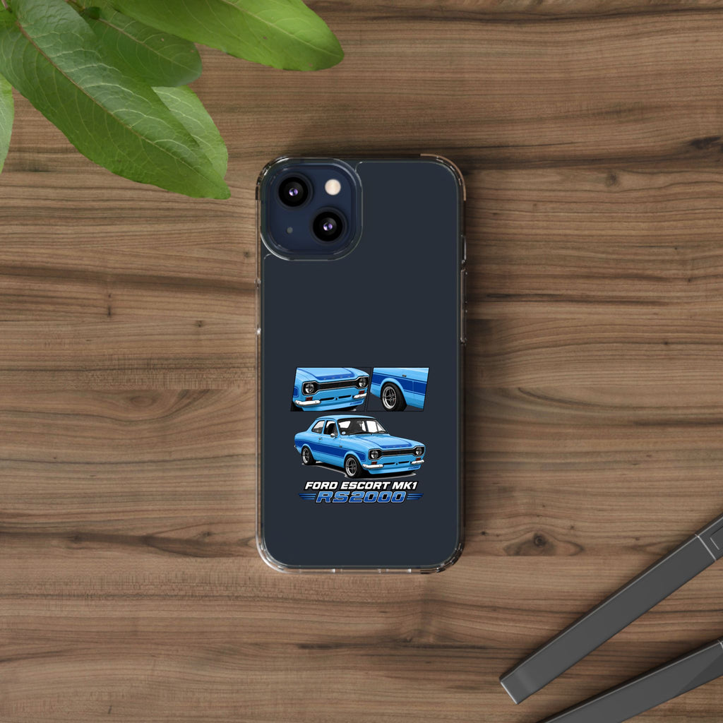BLUE FORD ESCORT MK1 RS2000 PHONE CASES