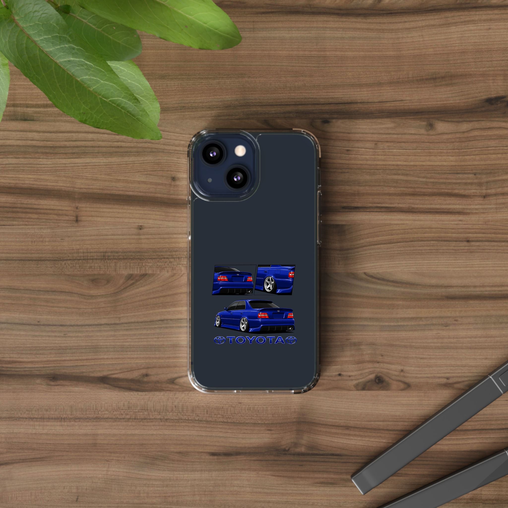 BLUE JZX100 CHASER PHONE CASES