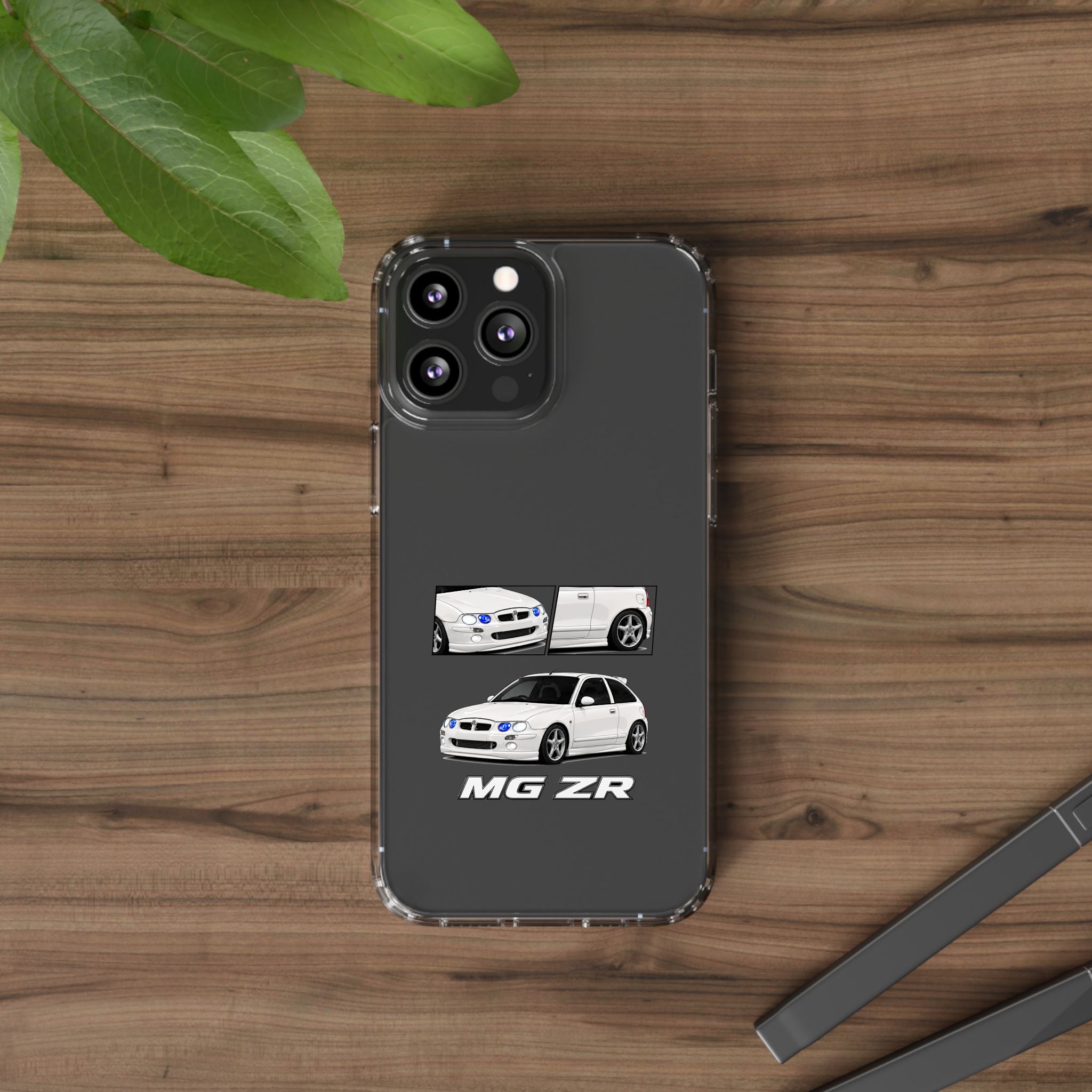 WHITE MG ZR PHONE CASES
