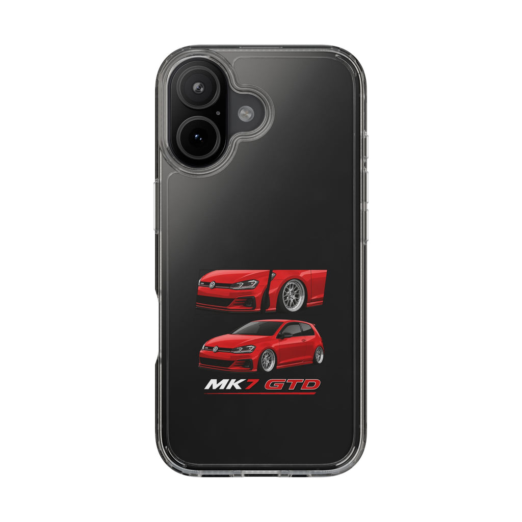 RED MK7 GTD PHONE CASES