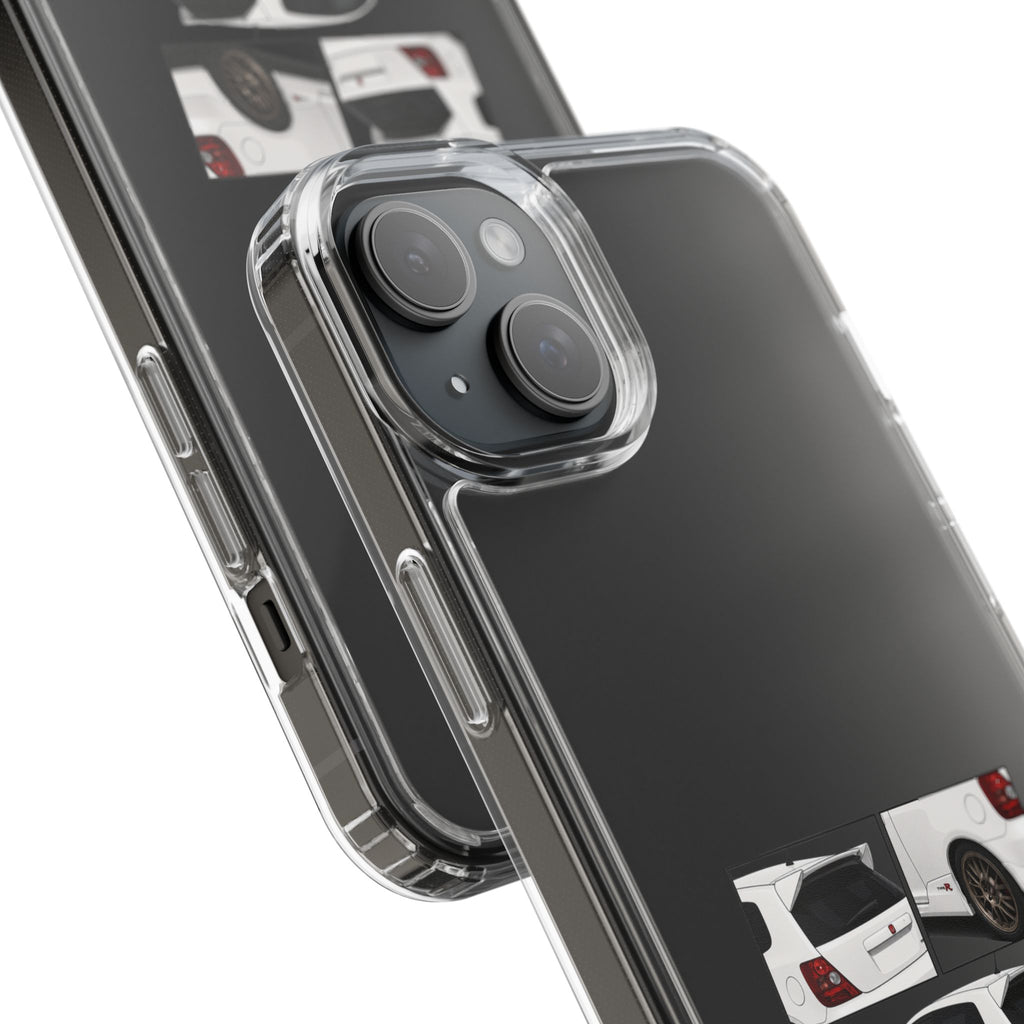 WHITE EP3 TYPE R PHONE CASES