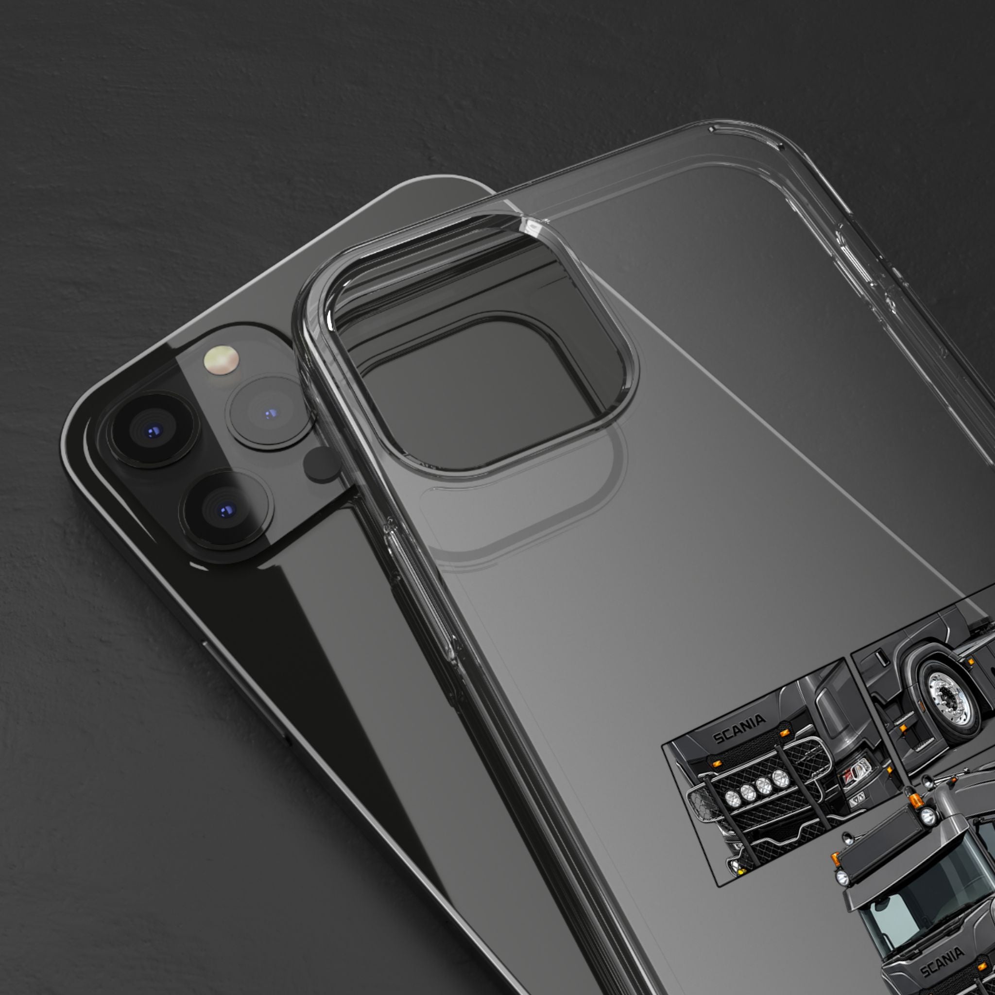 GREY SCANIA 660S PHONE CASES