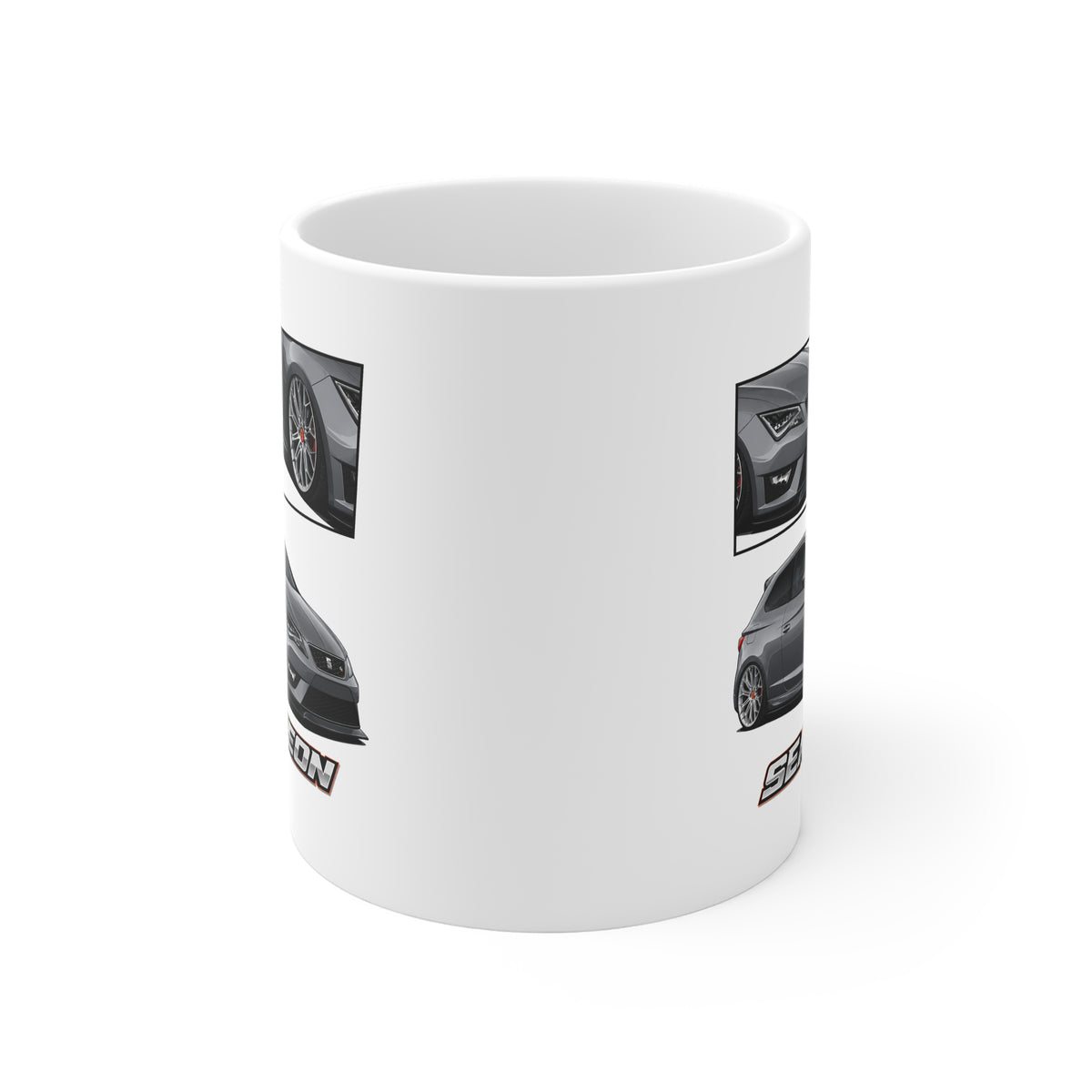 GREY MK3 LEON MUG