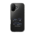 BLUE MERC V8 KOMPRESSOR PHONE CASES