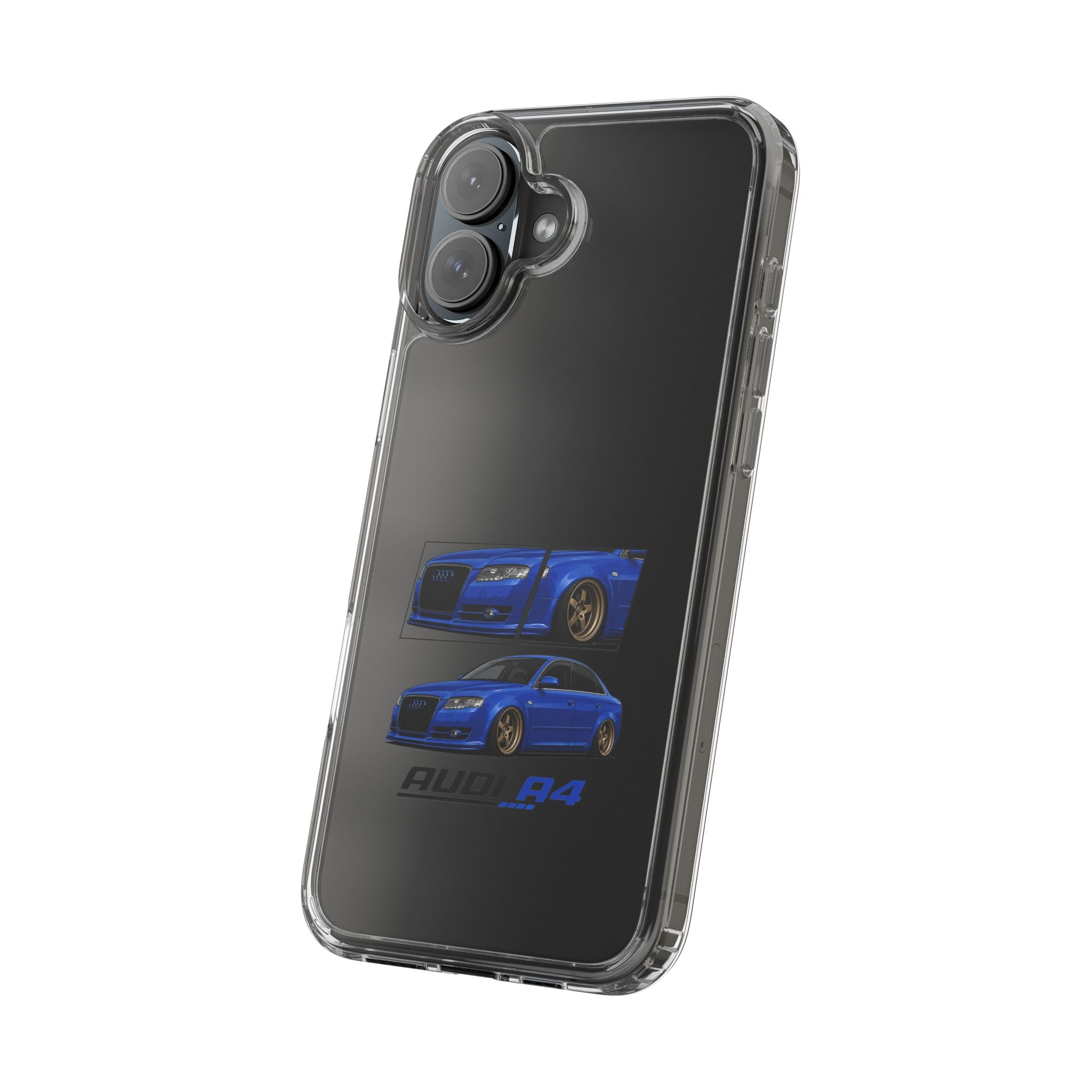 BLUE B7 AUDI A4 PHONE CASES