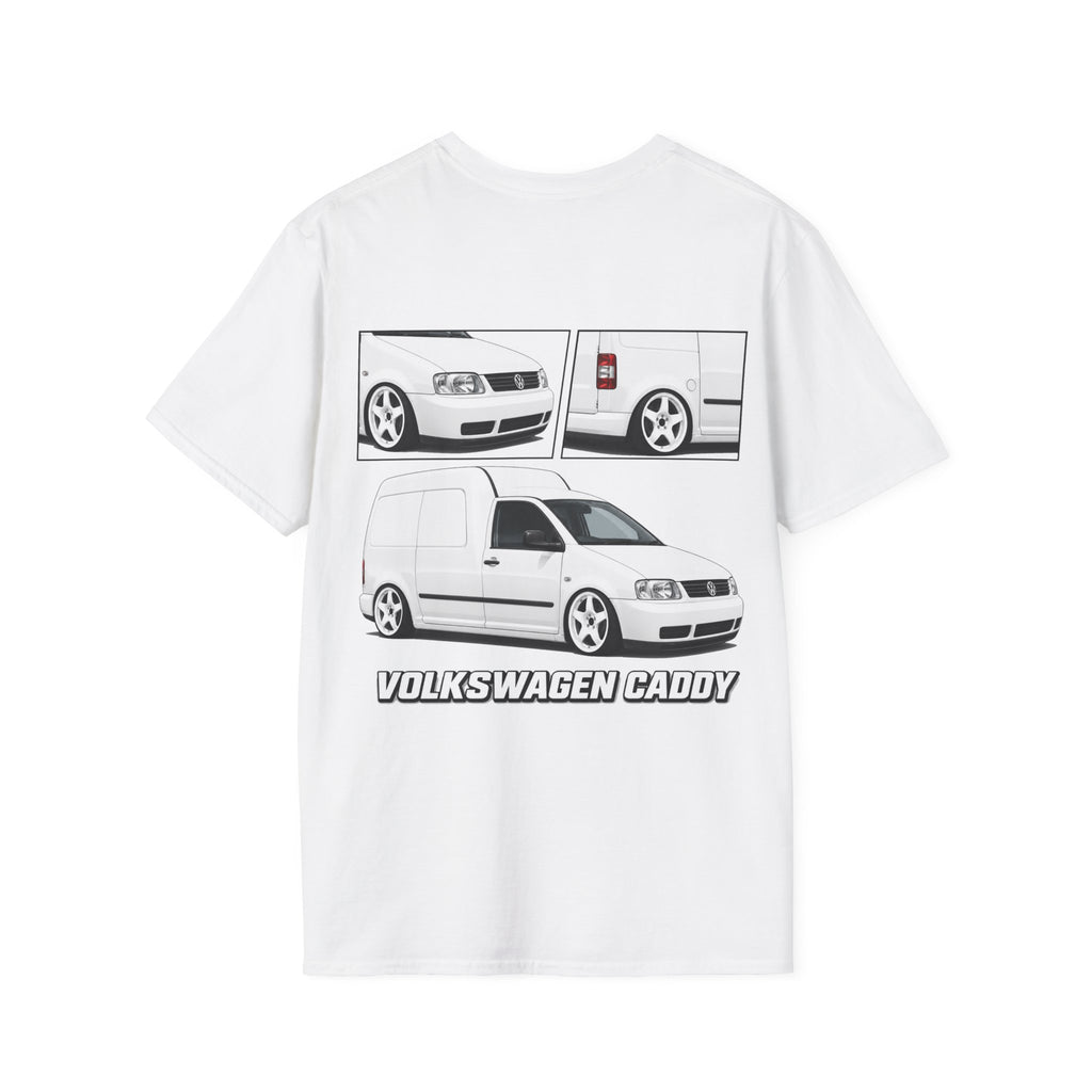 WHITE VW CADDY T-SHIRT