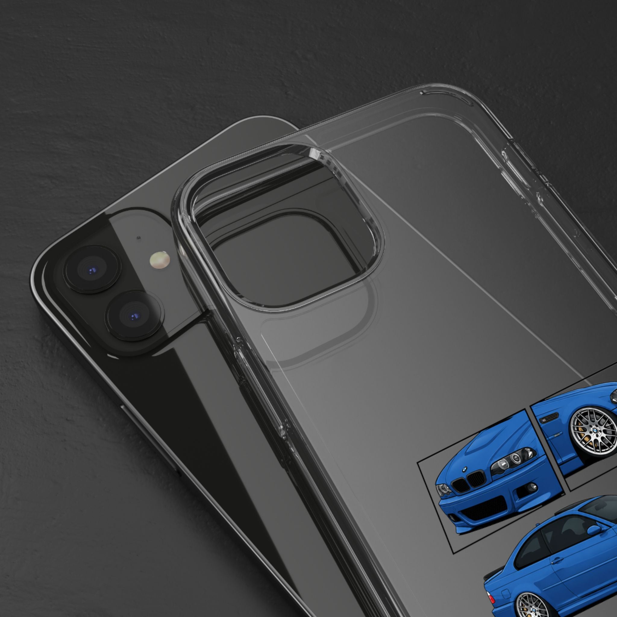 BLUE E46 M3 PHONE CASES