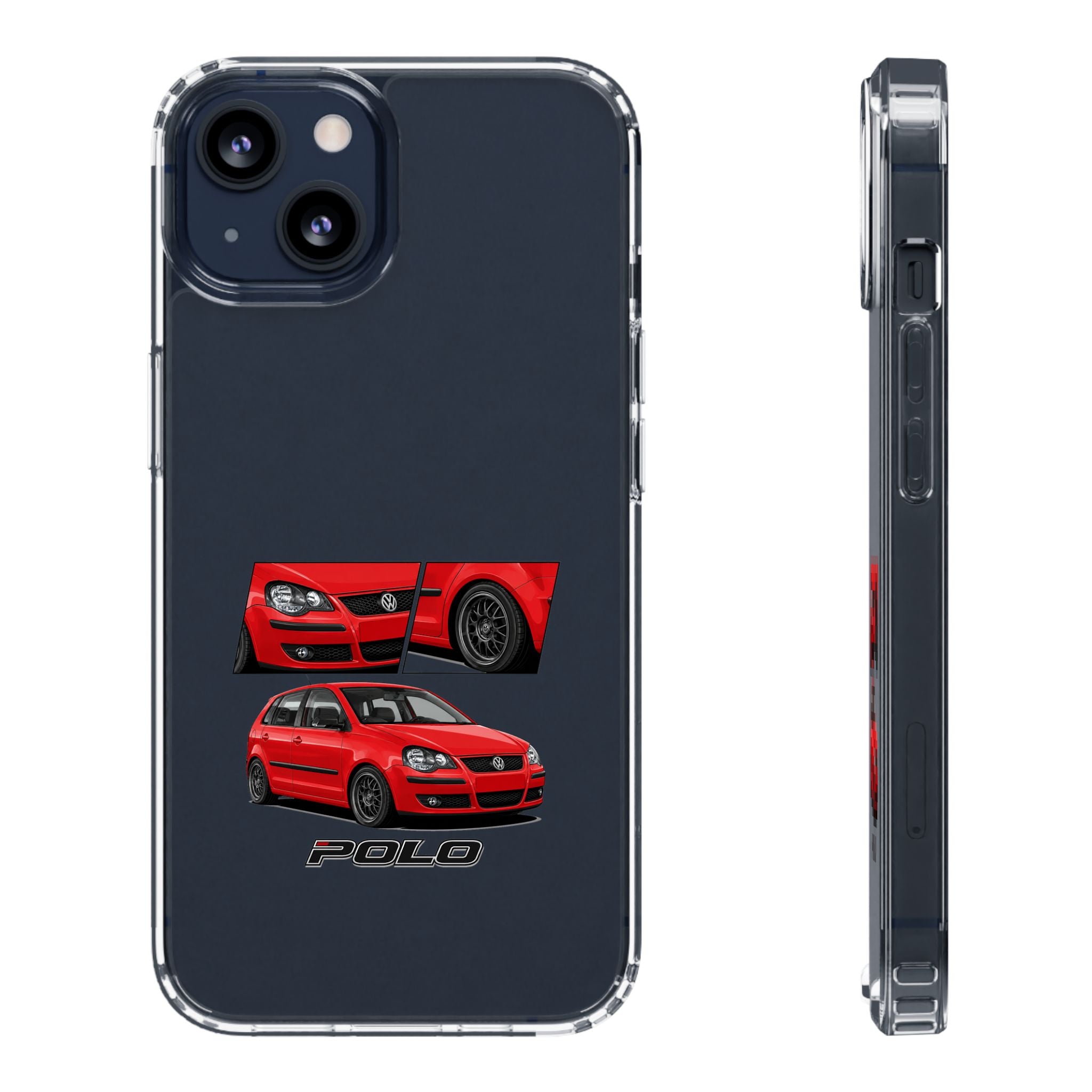RED VW POLO PHONE CASES