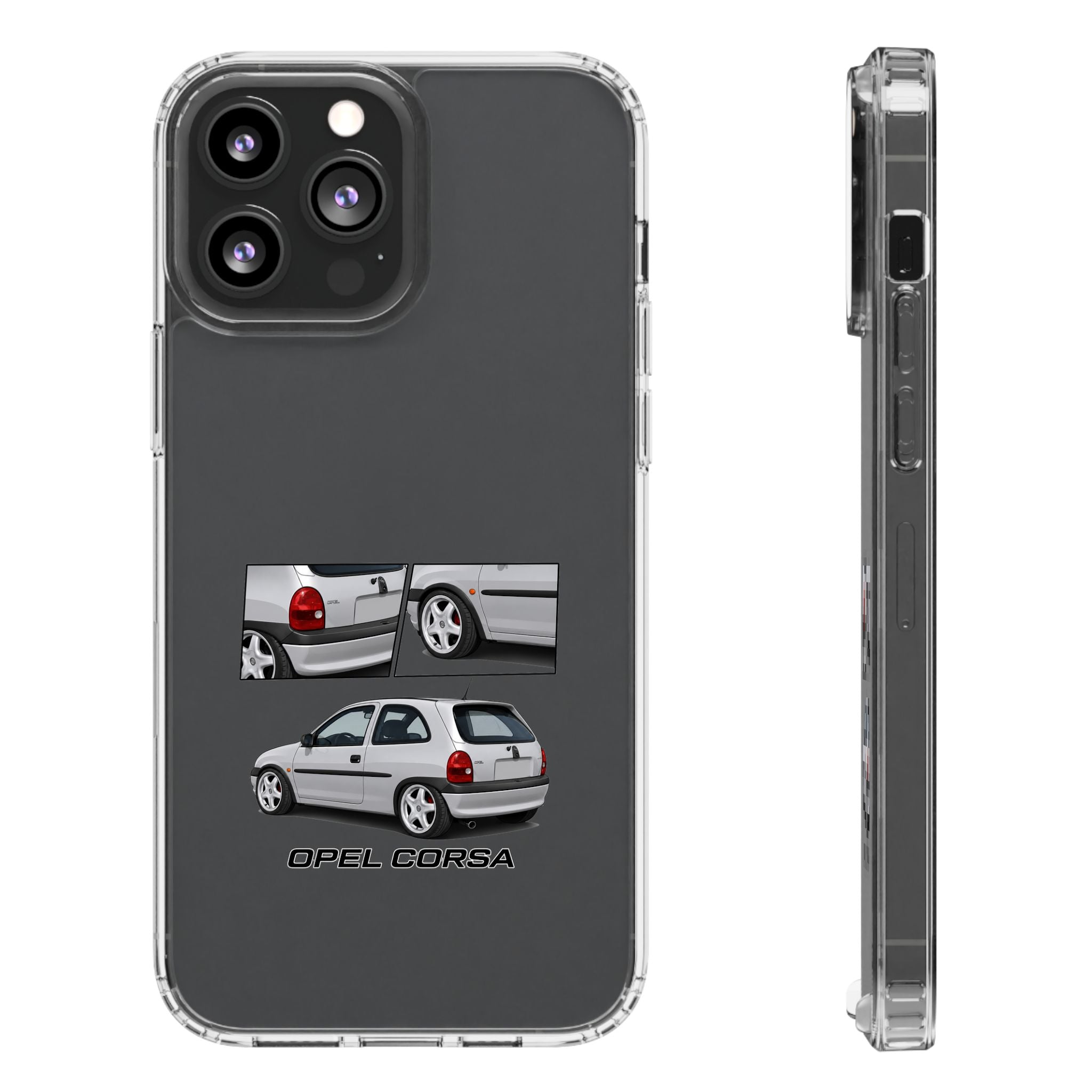 SILVER CORSA B PHONE CASES