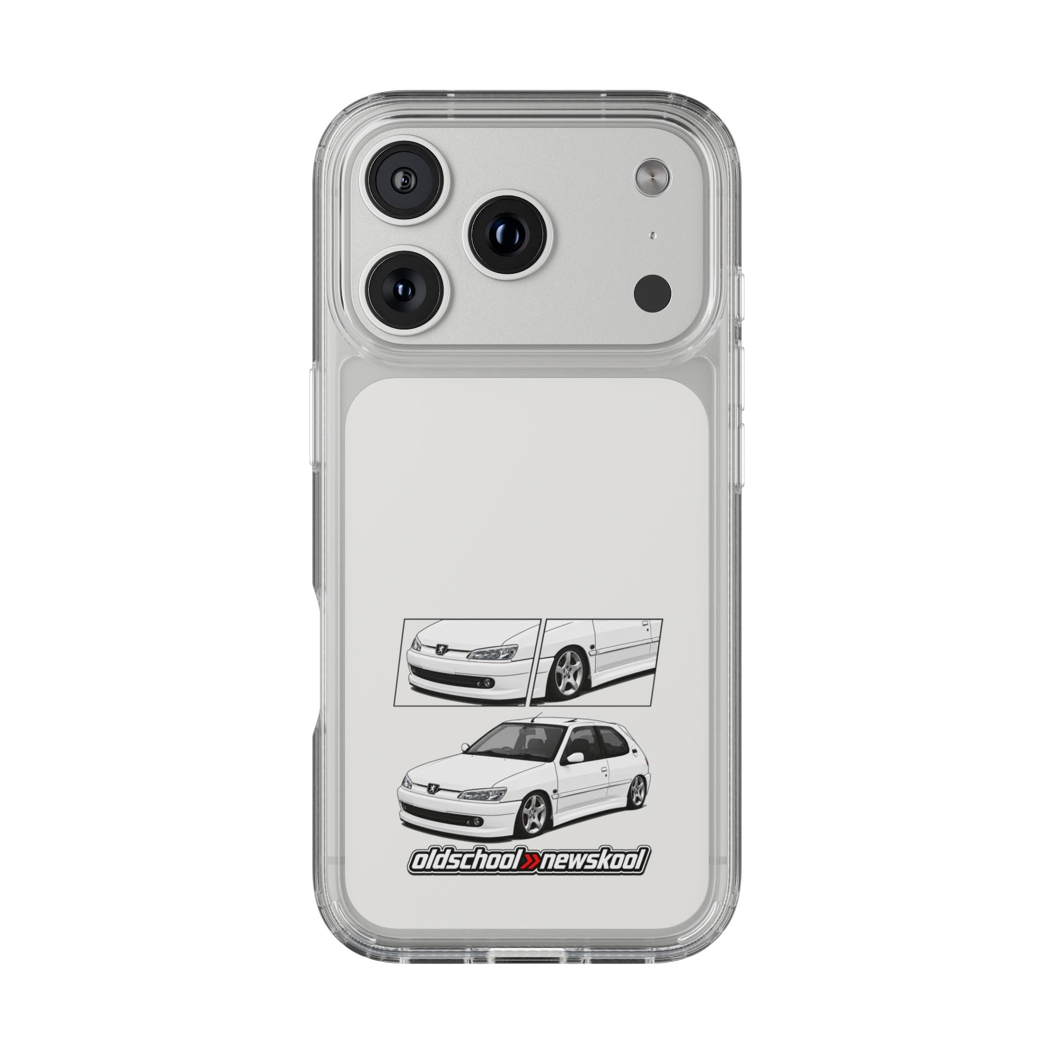 WHITE DTURBO PHONE CASES