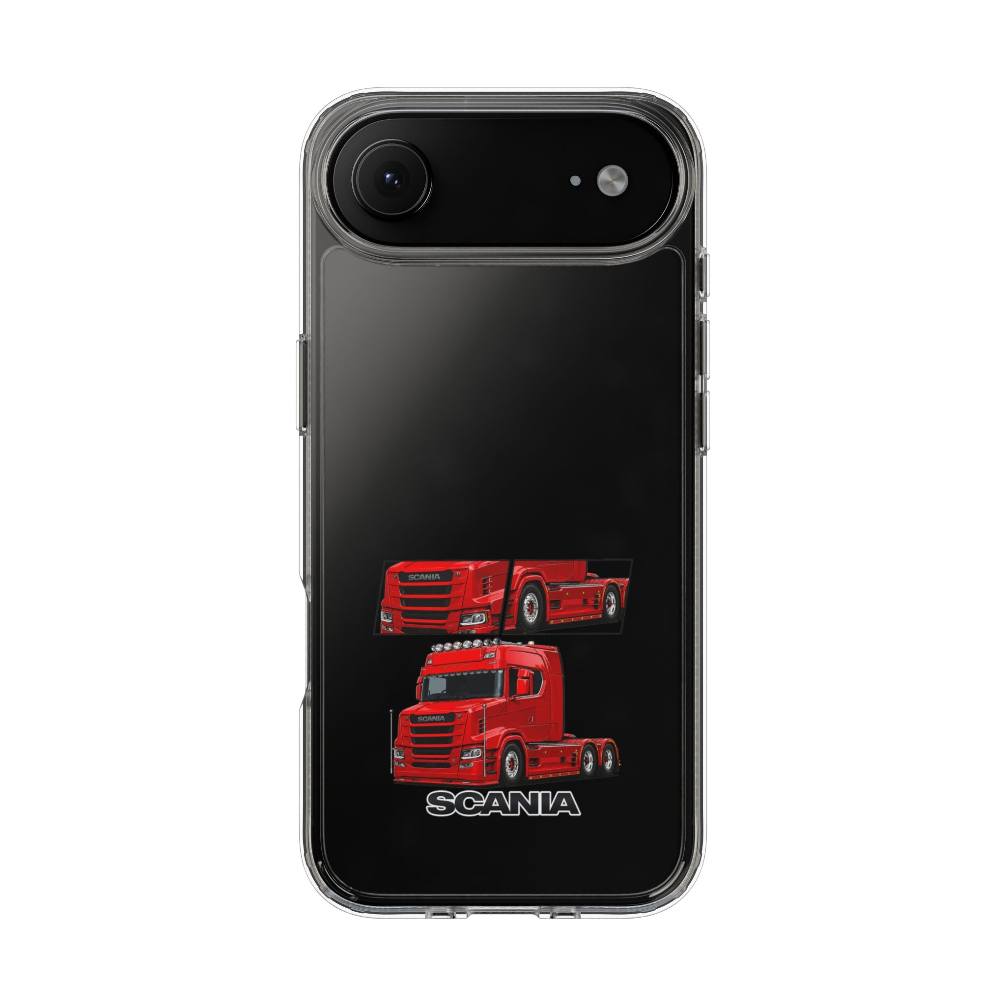 RED SCANIA T-CAB PHONE CASES