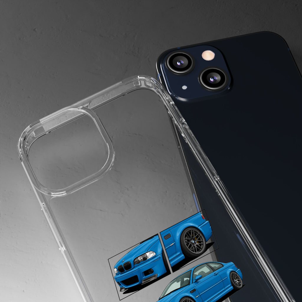 BLUE M3 E46 PHONE CASES