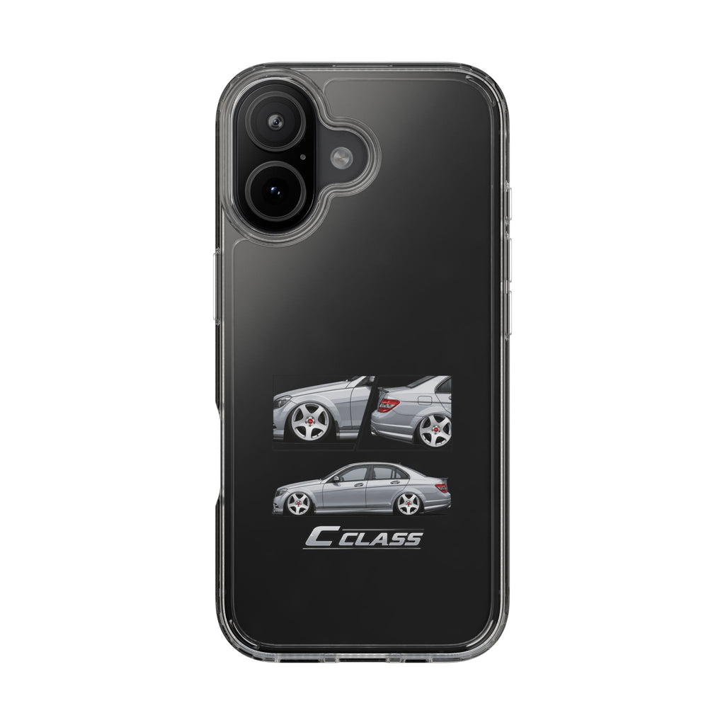 SILVER MERC C-CLASS PHONE CASES