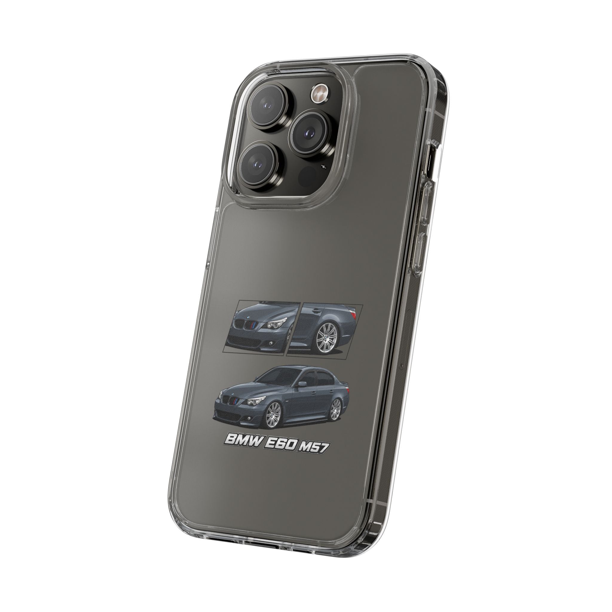 GREY BMW E60 PHONE CASES