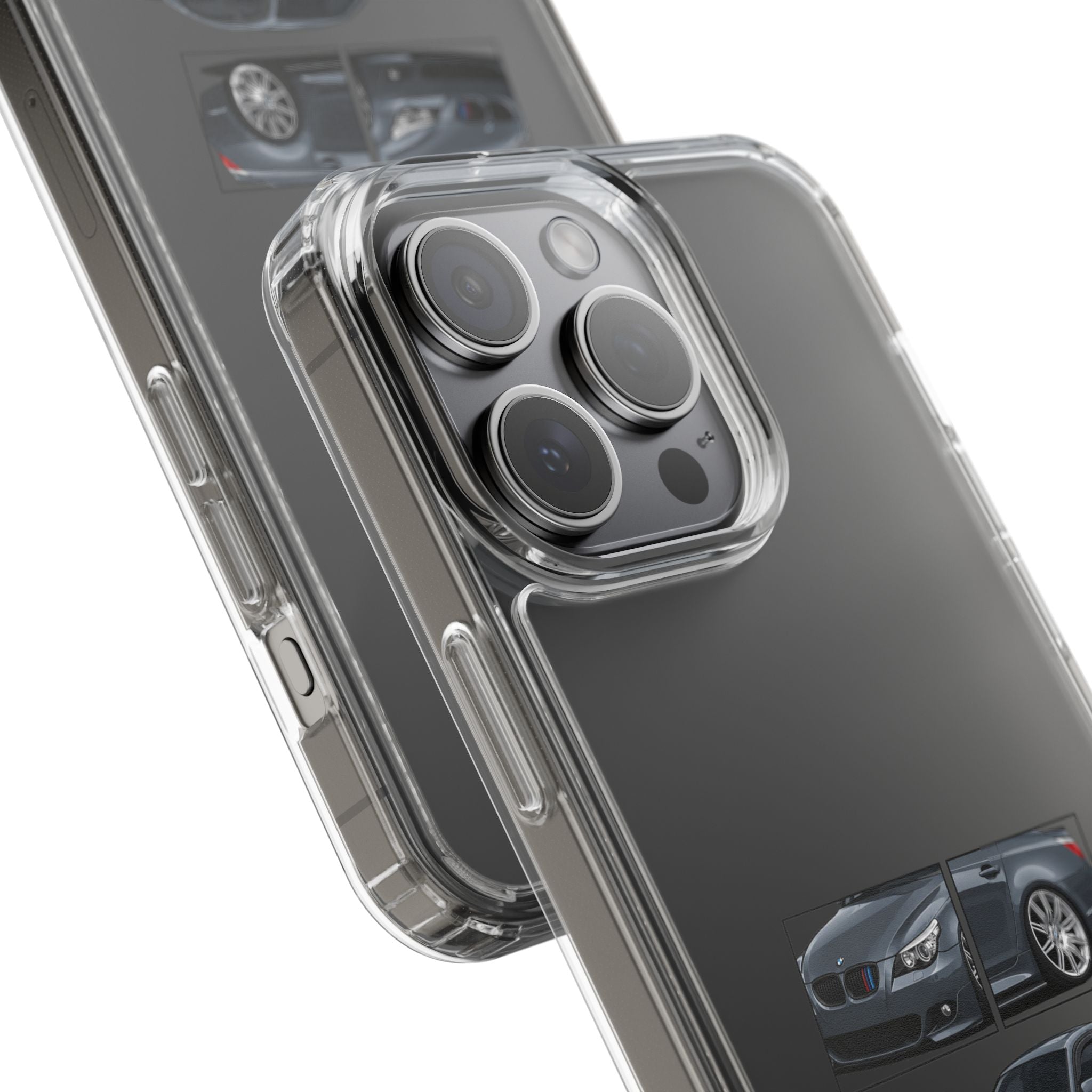 GREY BMW E60 PHONE CASES