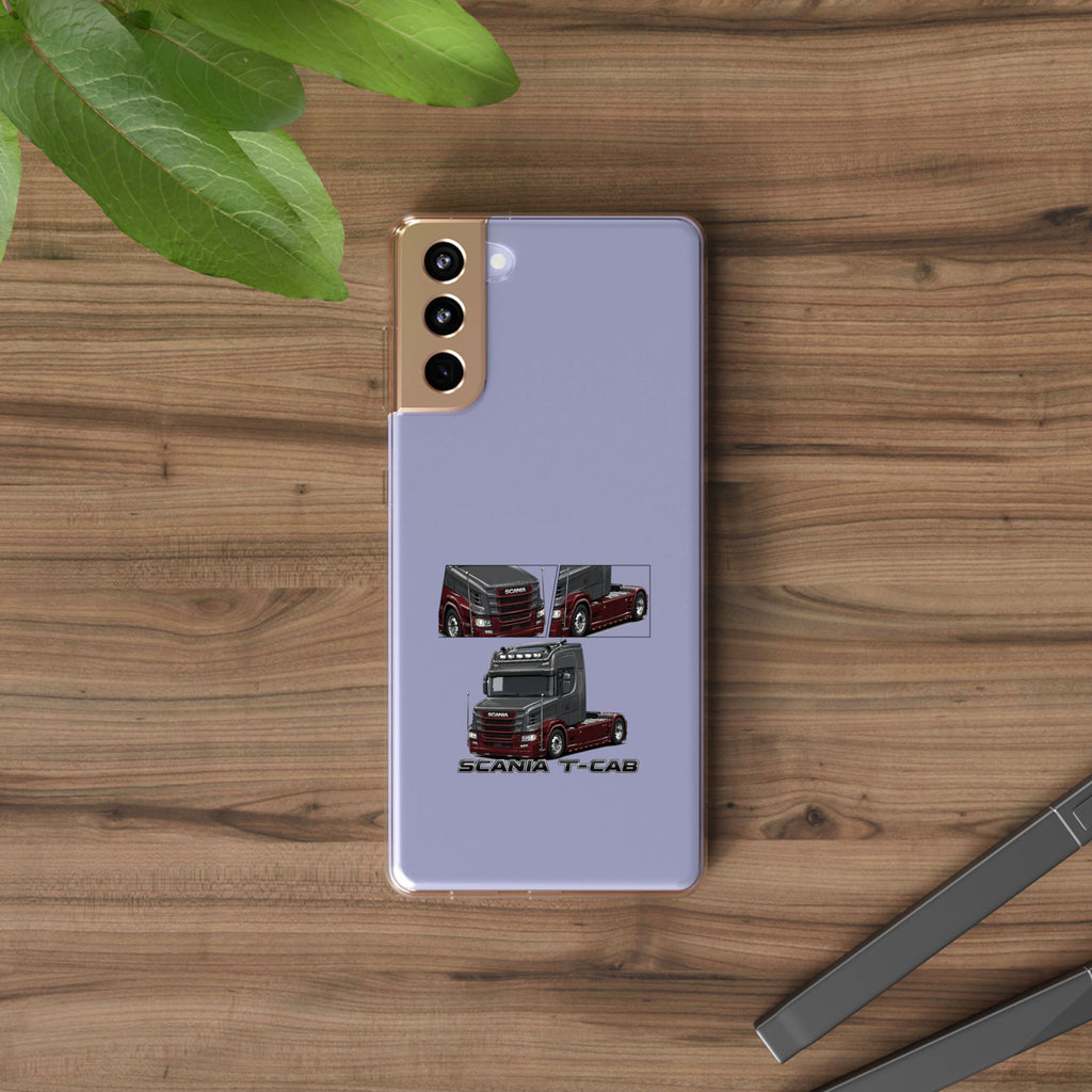 GREYBURGANDY SCANIA T-CAB PHONE CASES