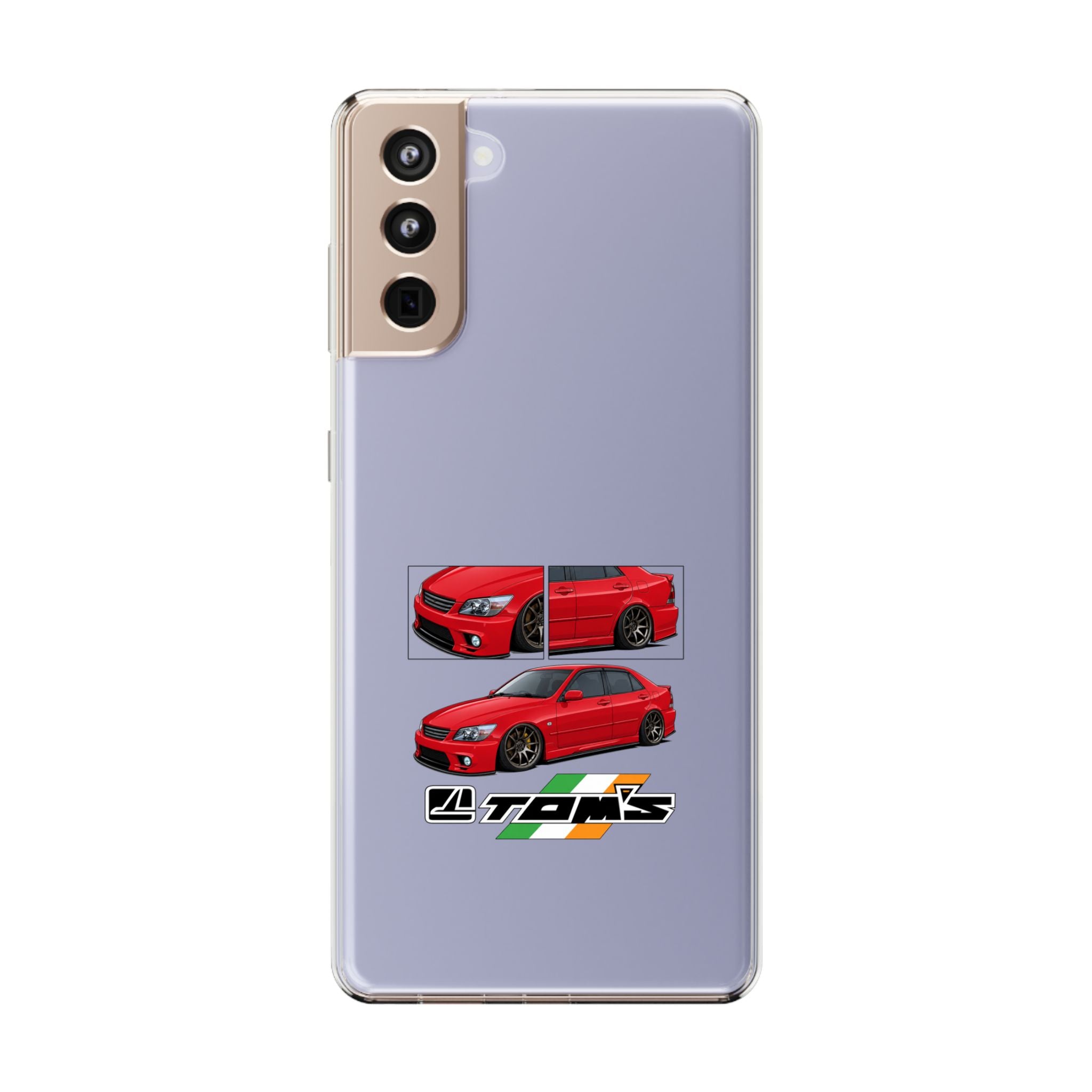 RED IS200 TRI-COLOUR TOMS PHONE CASES