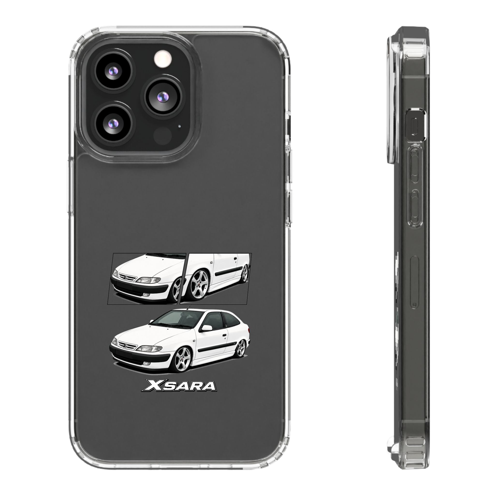 WHITE CITREON XSARA PHONE CASES