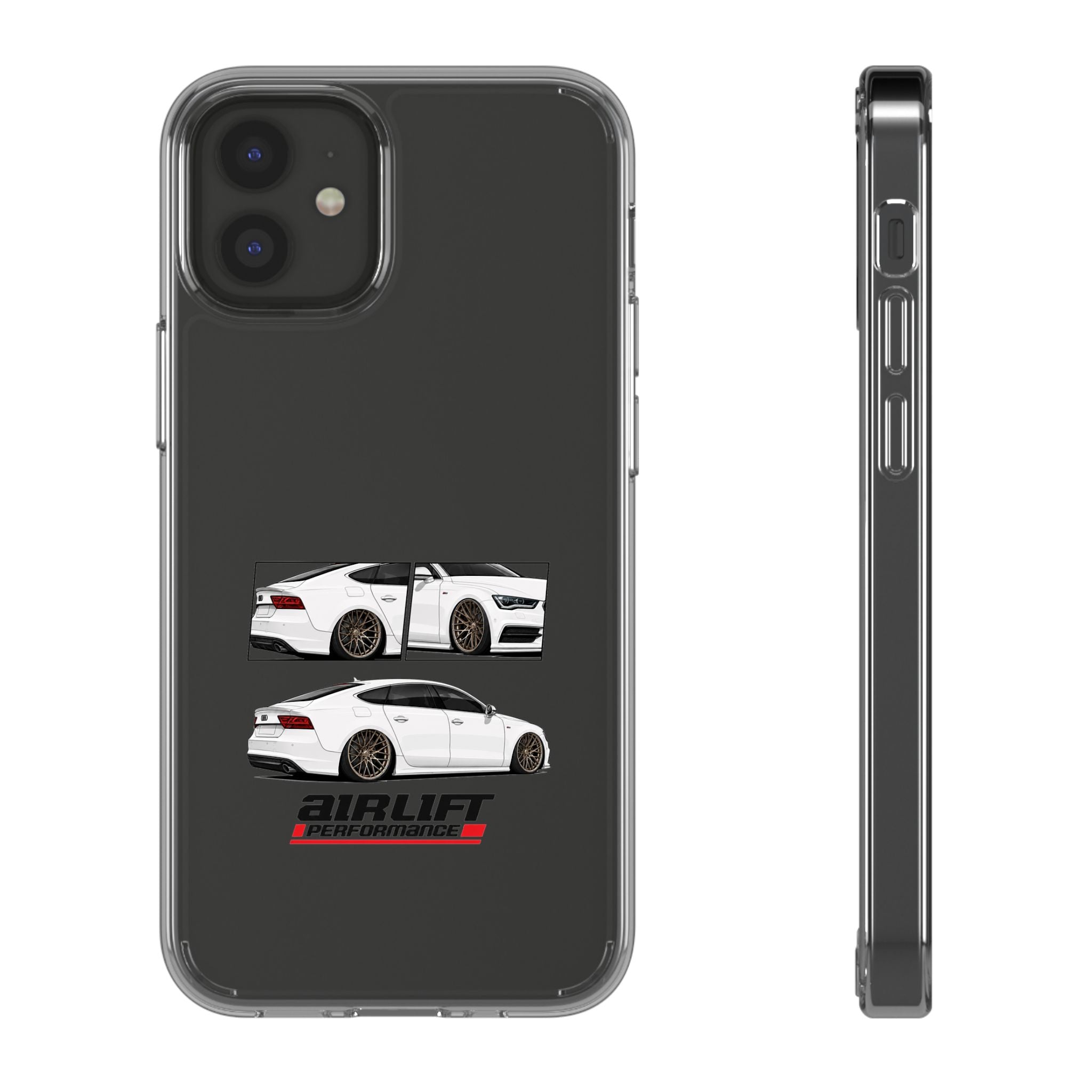 WHITE AUDI A7 PHONE CASES