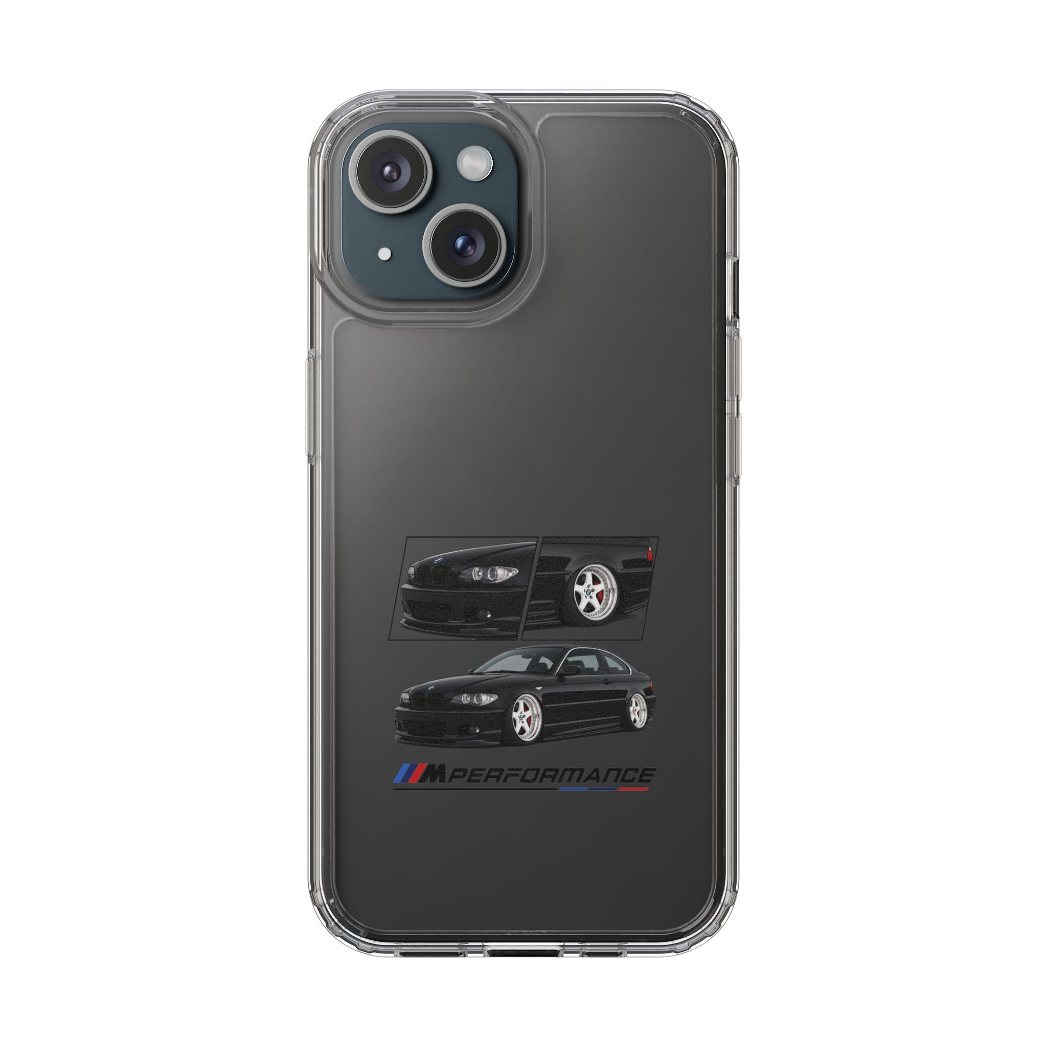 BLACK BMW E46 PHONE CASES