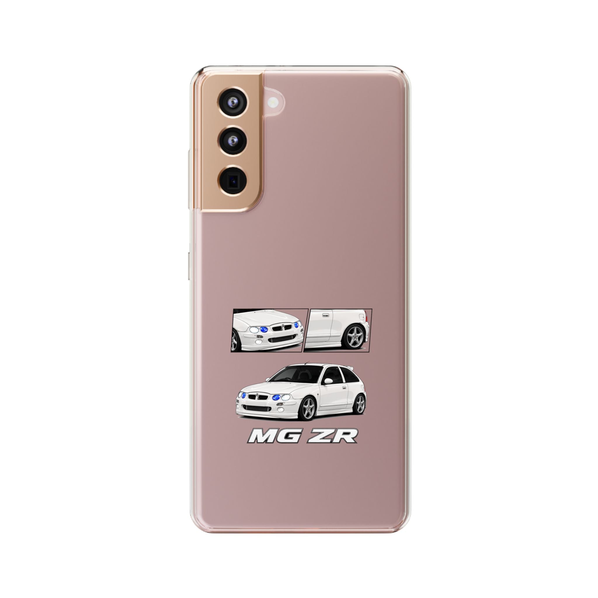 WHITE MG ZR PHONE CASES