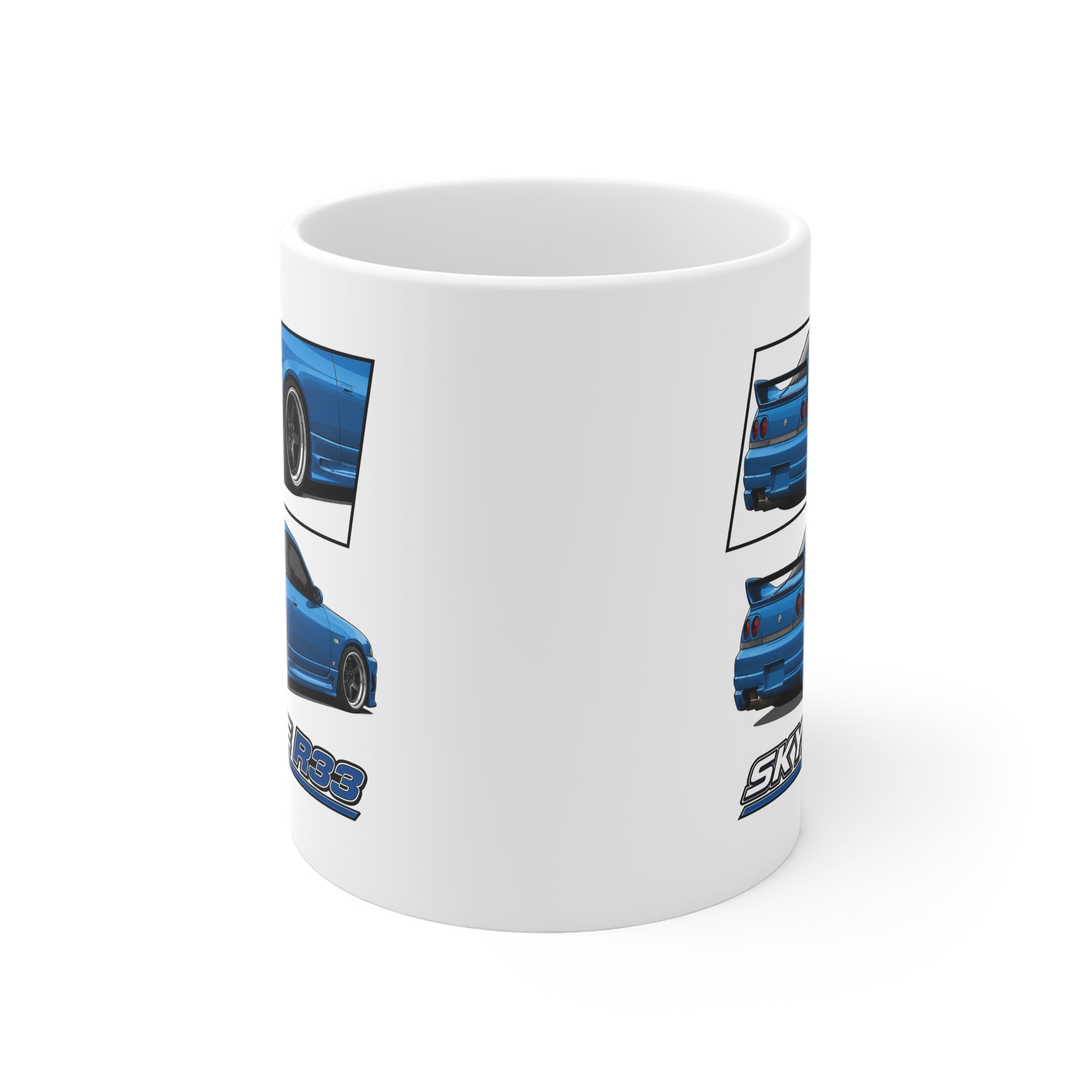 BLUE SKYLINE R33 MUG