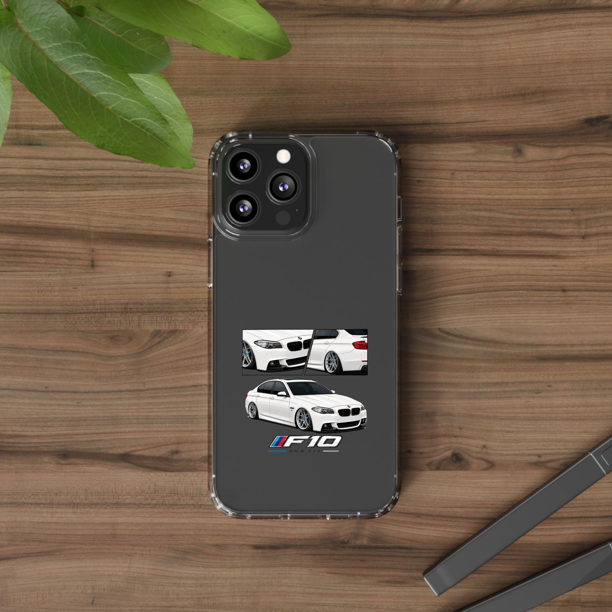 WHITE BMW F10 PHONE CASES