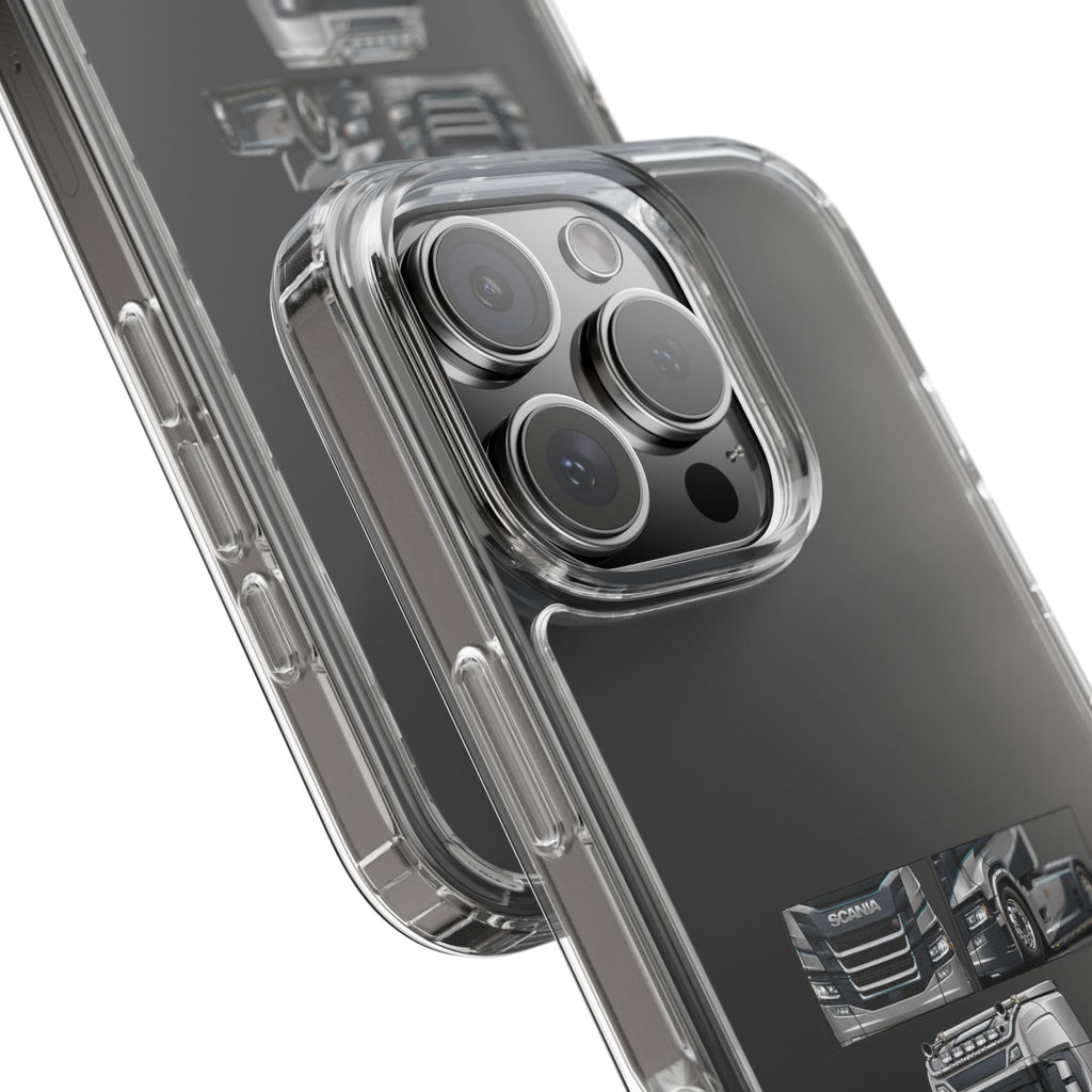 GREY SILVER SCANIA S-SERIES PHONE CASES