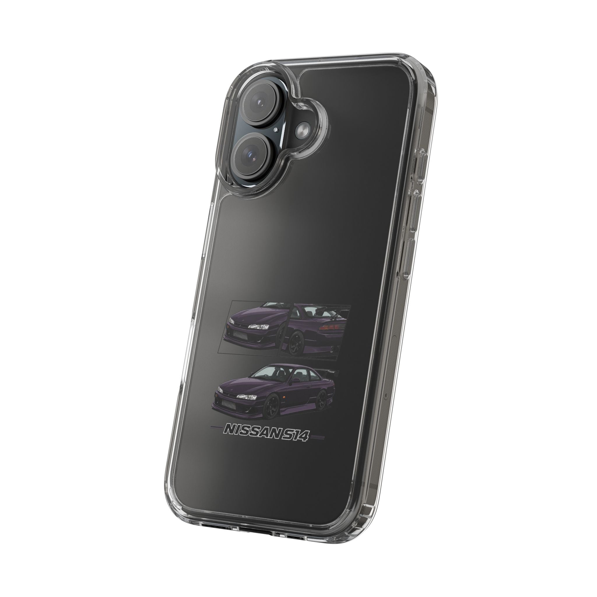 PURPLE NISSAN S14 PHONE CASES