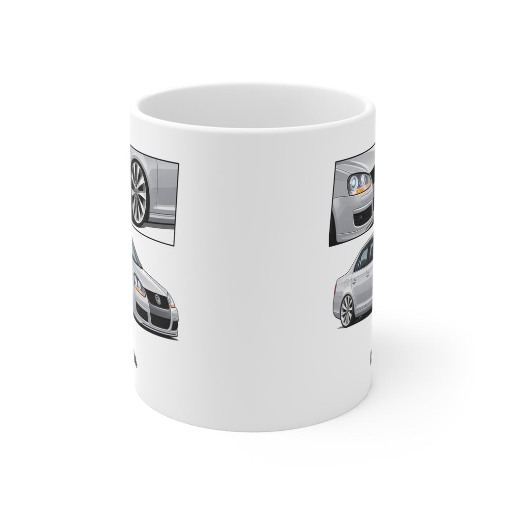 SILVER MK5 JETTA MUG
