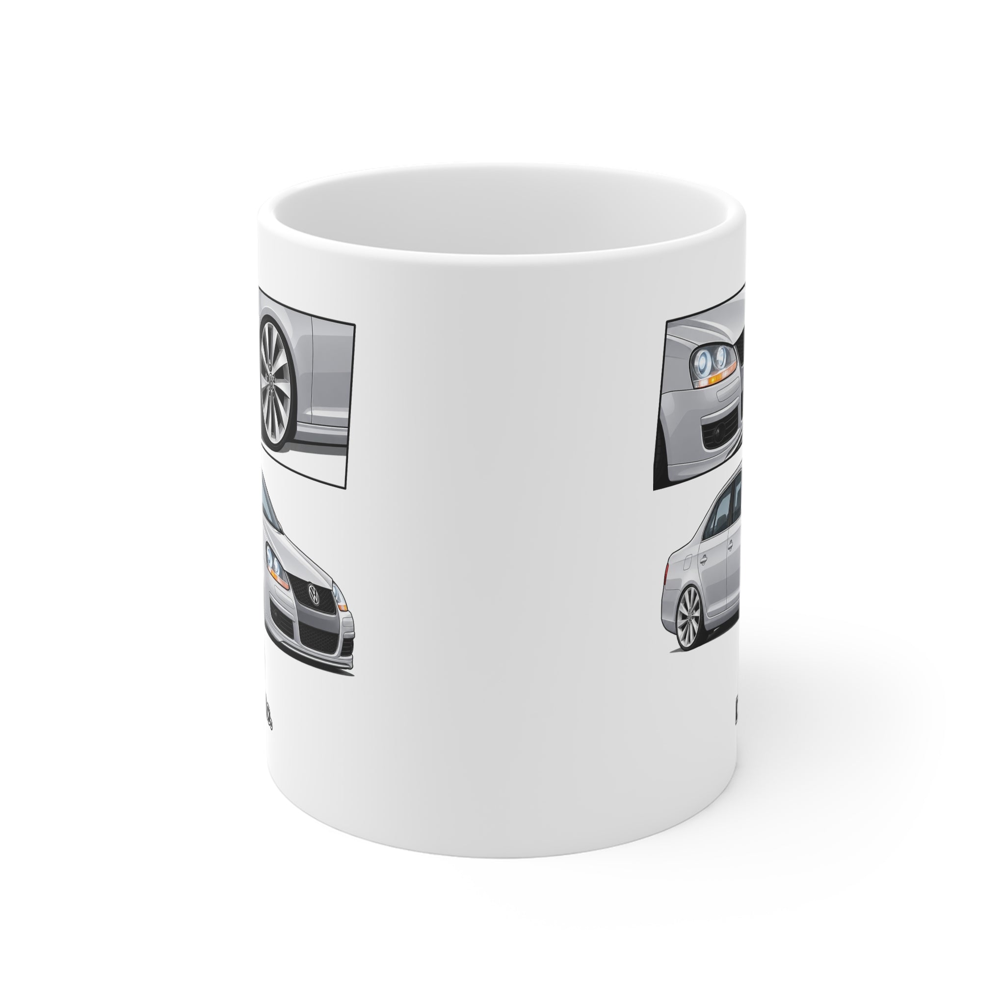 SILVER MK5 JETTA MUG
