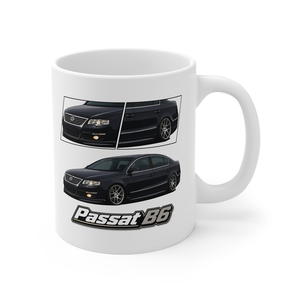BLACK B6 PASSAT MUG