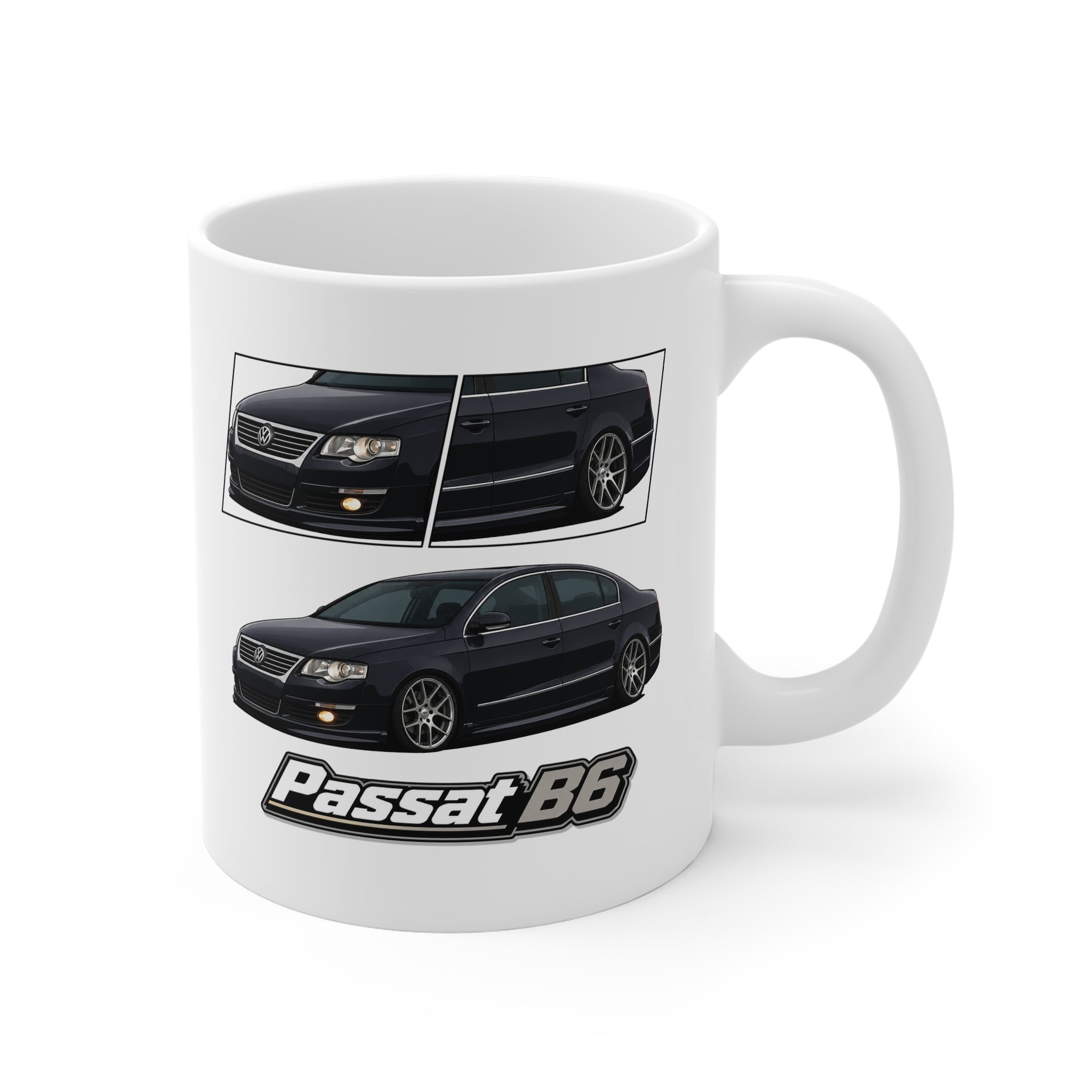 BLACK B6 PASSAT MUG