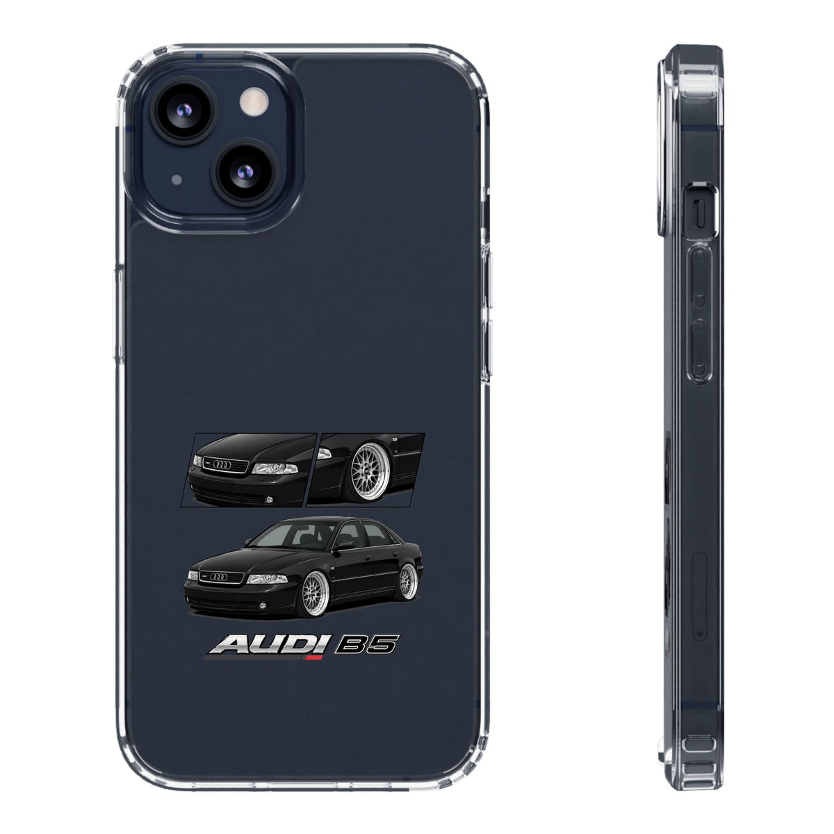 BLACK B5 AUDI A4 PHONE CASES