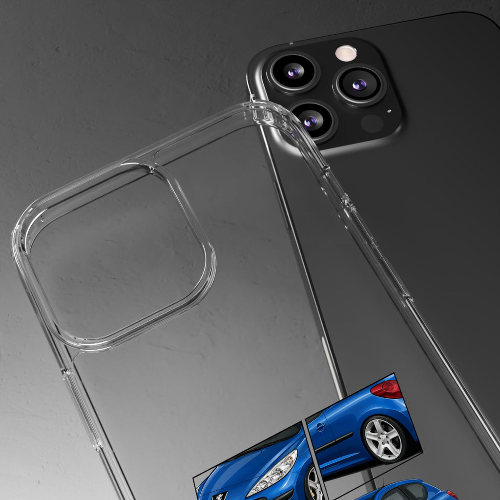 BLUE PEUGEOT 207PHONE CASES