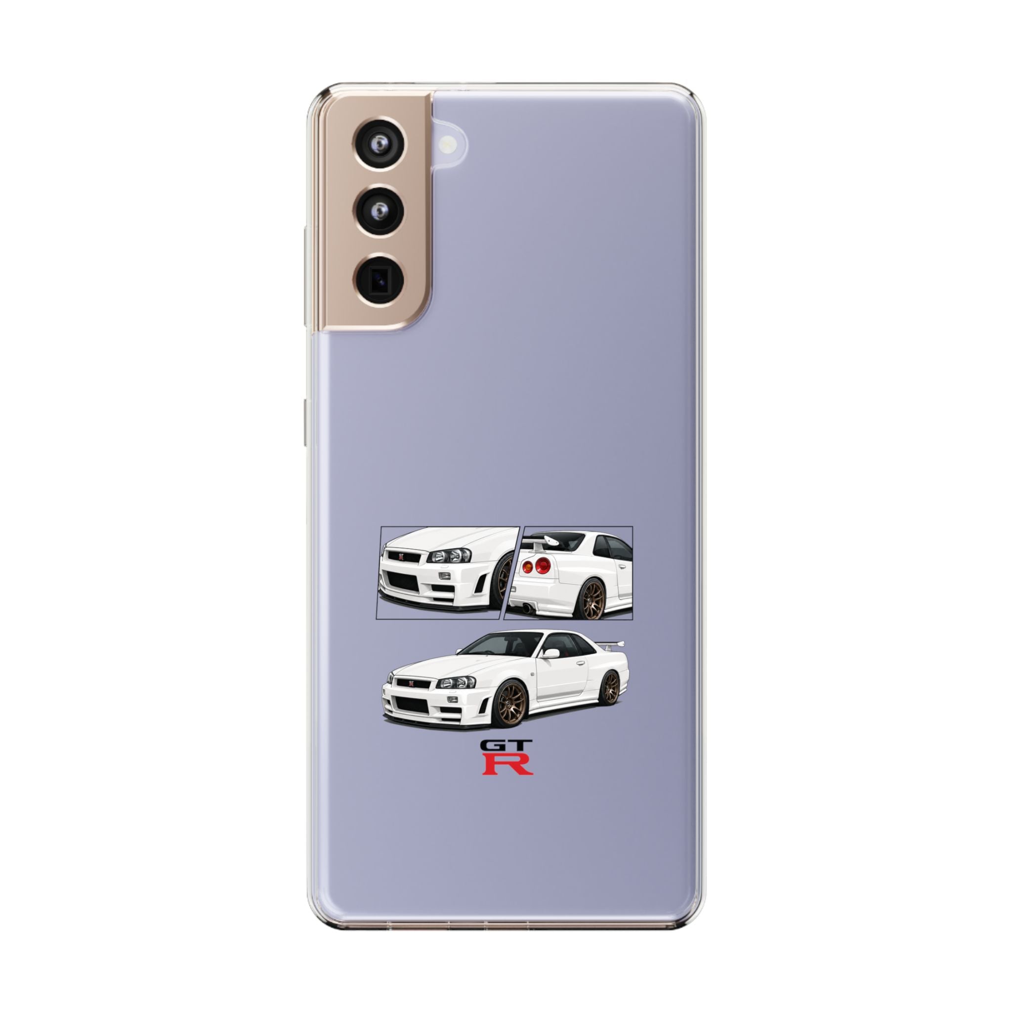 WHITE R34 GTR PHONE CASES