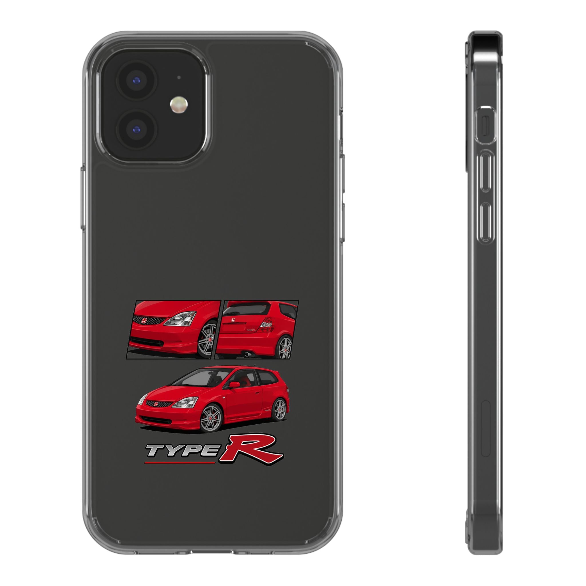 RED CIVIC TYPE R PHONE CASES