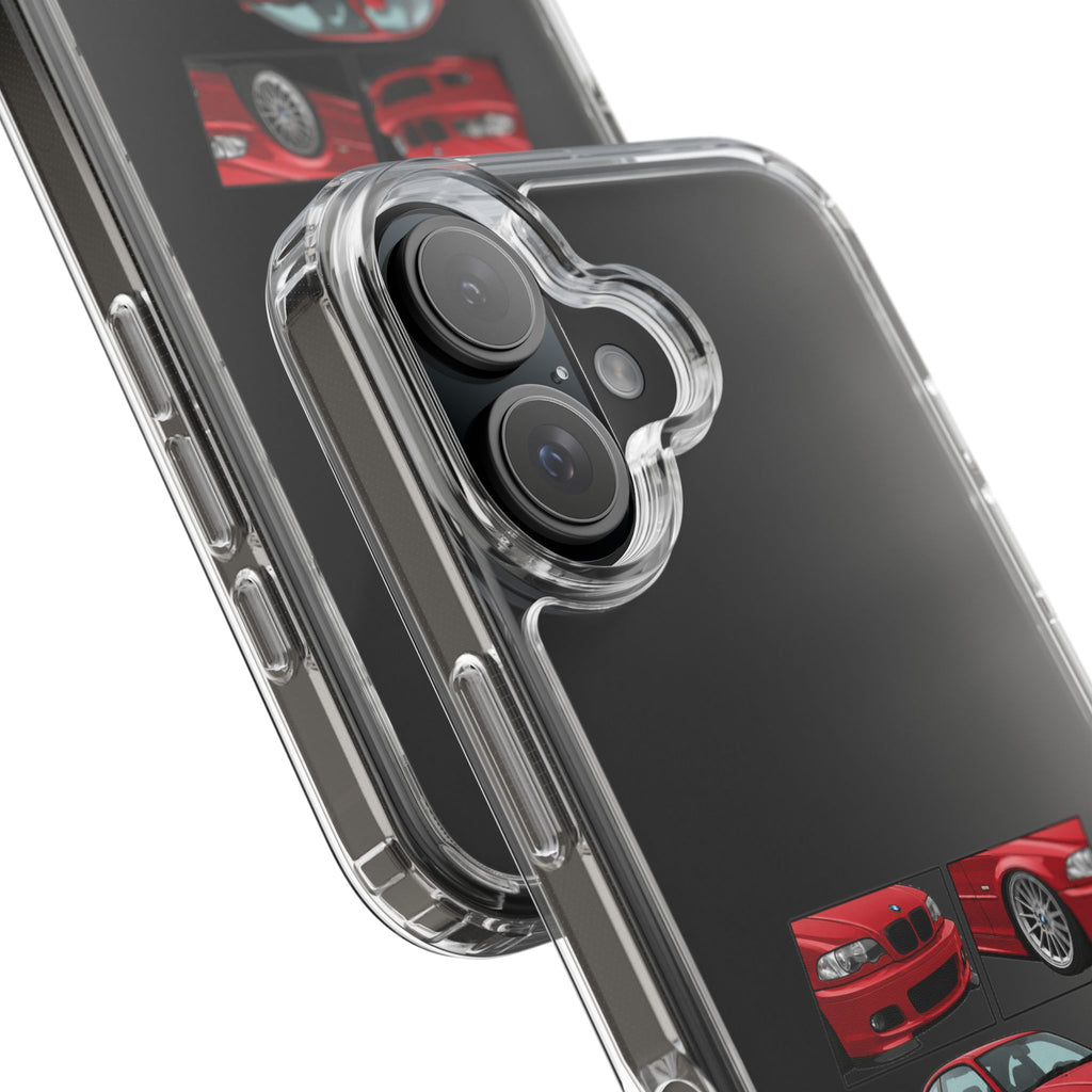 RED E46 PHONE CASES