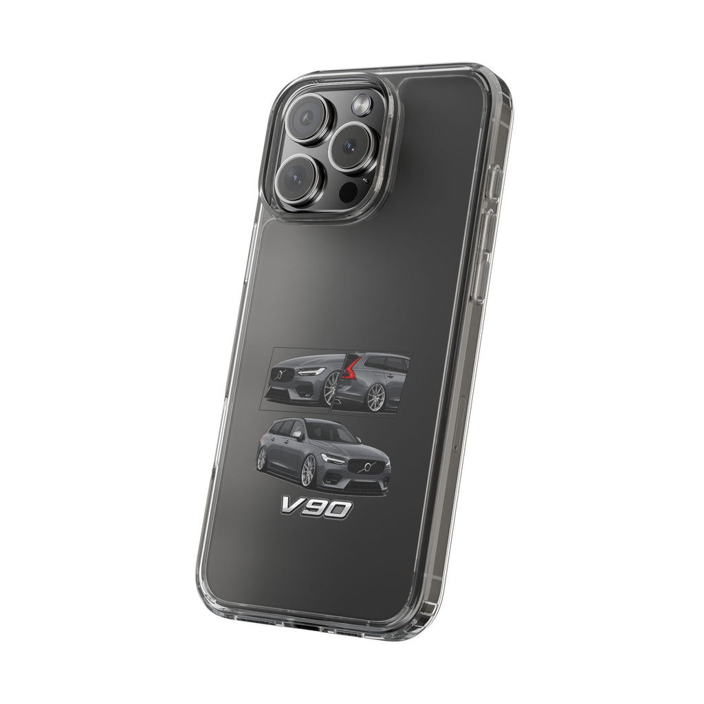 GREY VOLVO V90 PHONE CASES