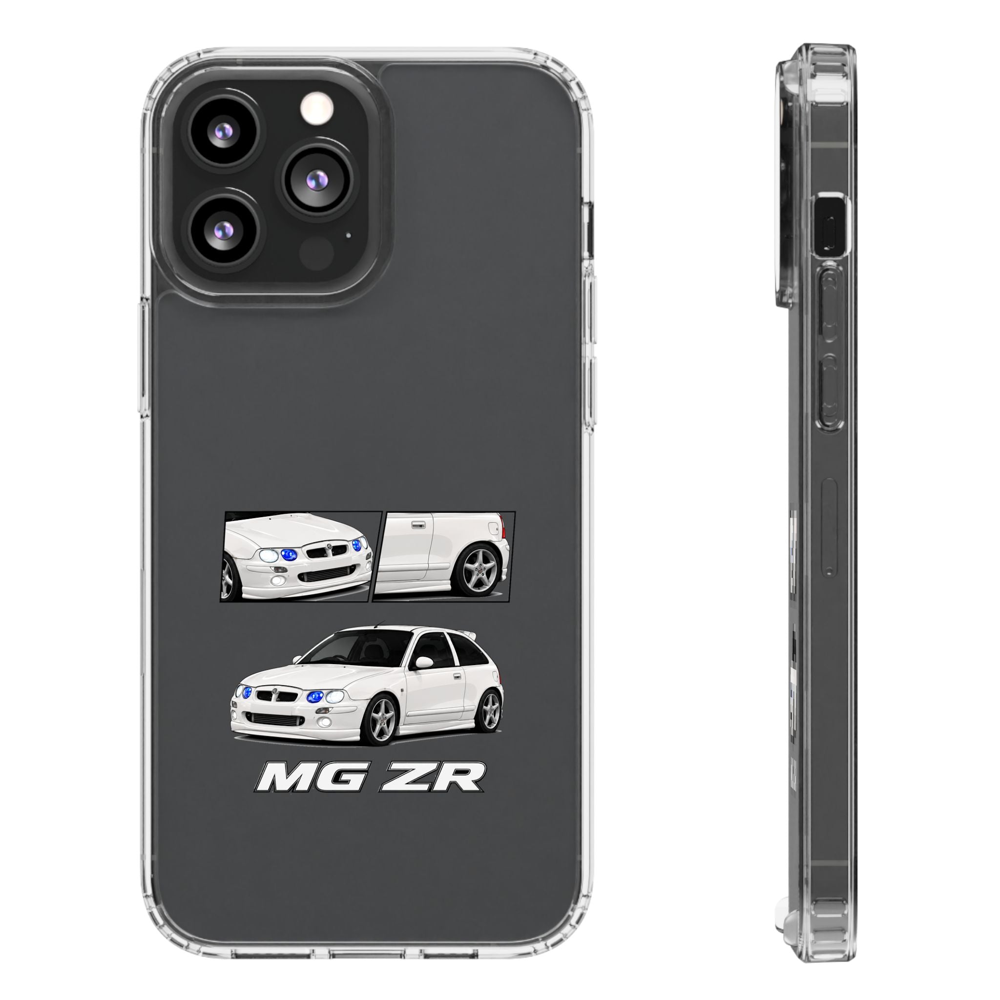 WHITE MG ZR PHONE CASES