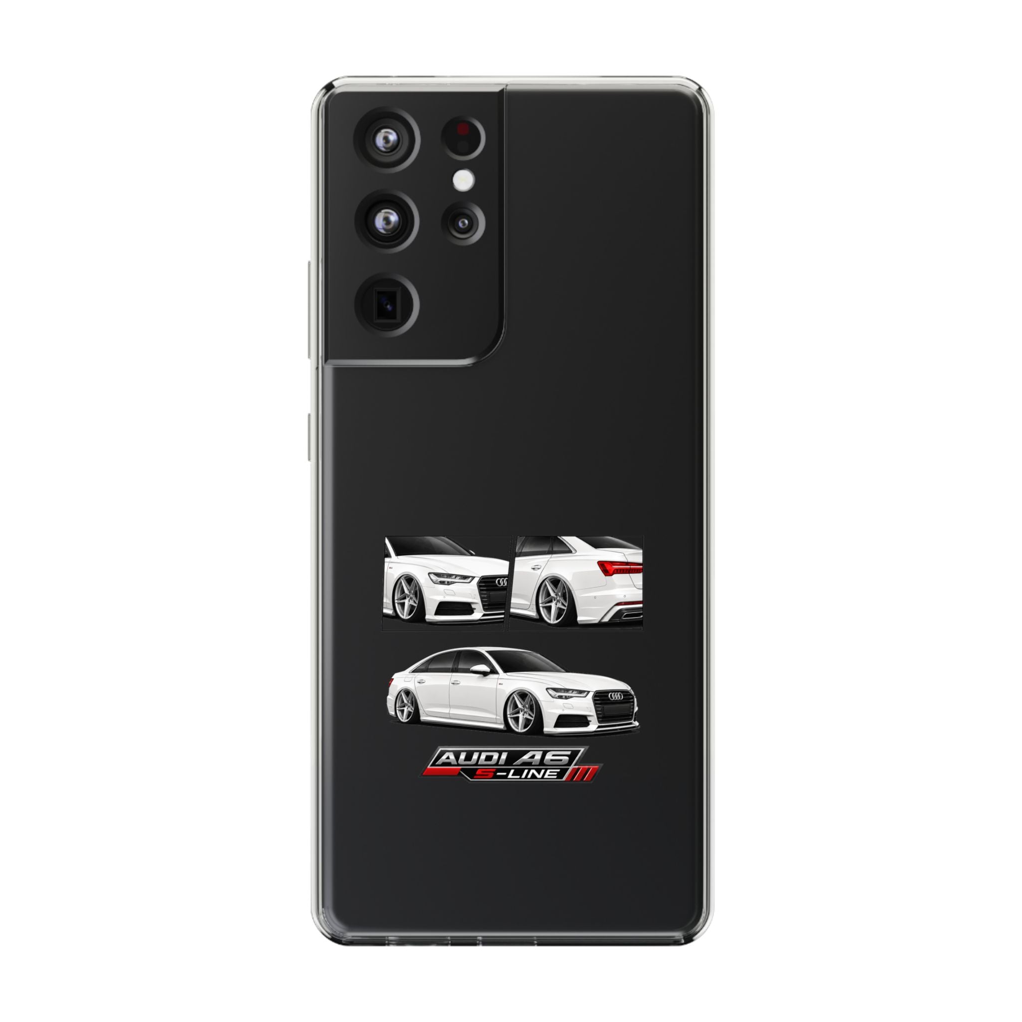 WHITE AUDI A6 PHONE CASES