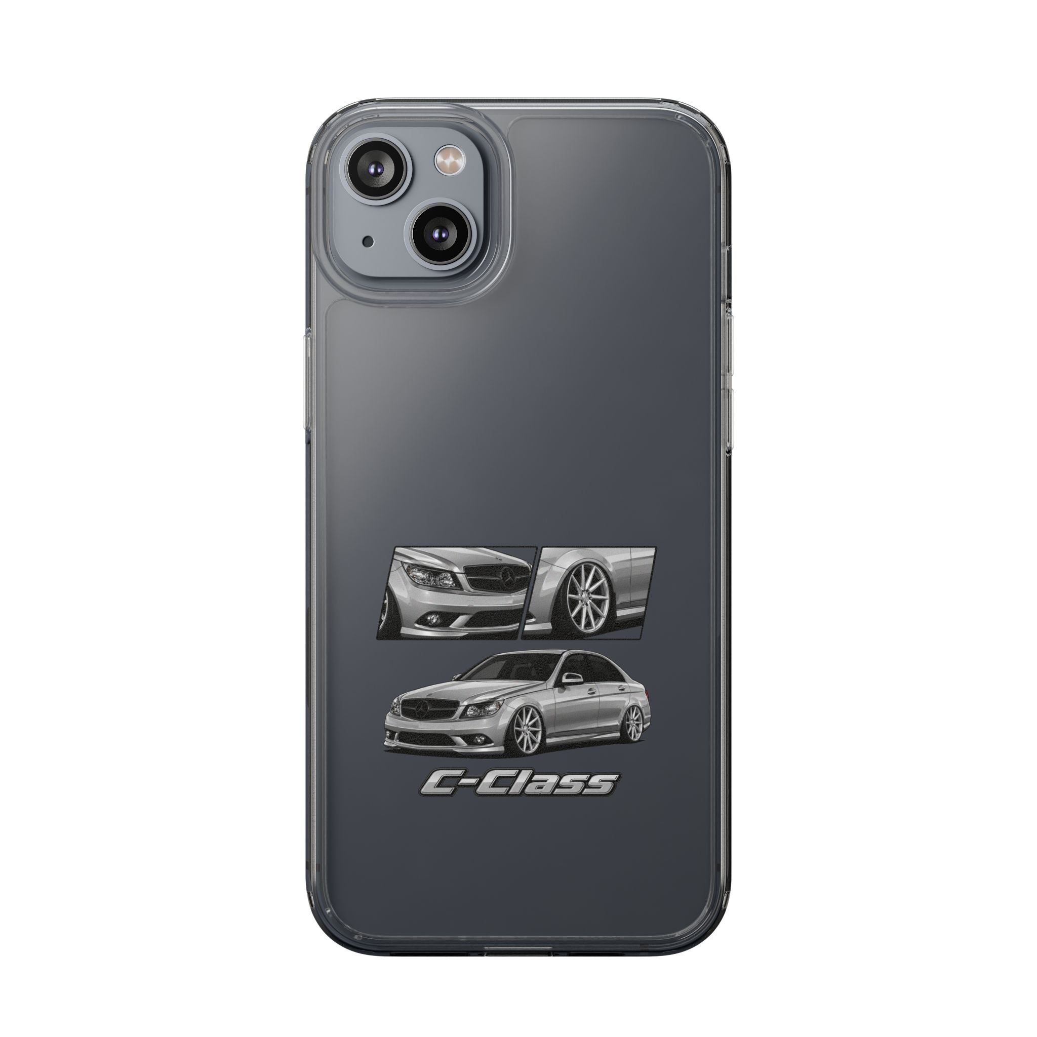 SILVER C-CLASS PHONE CASES