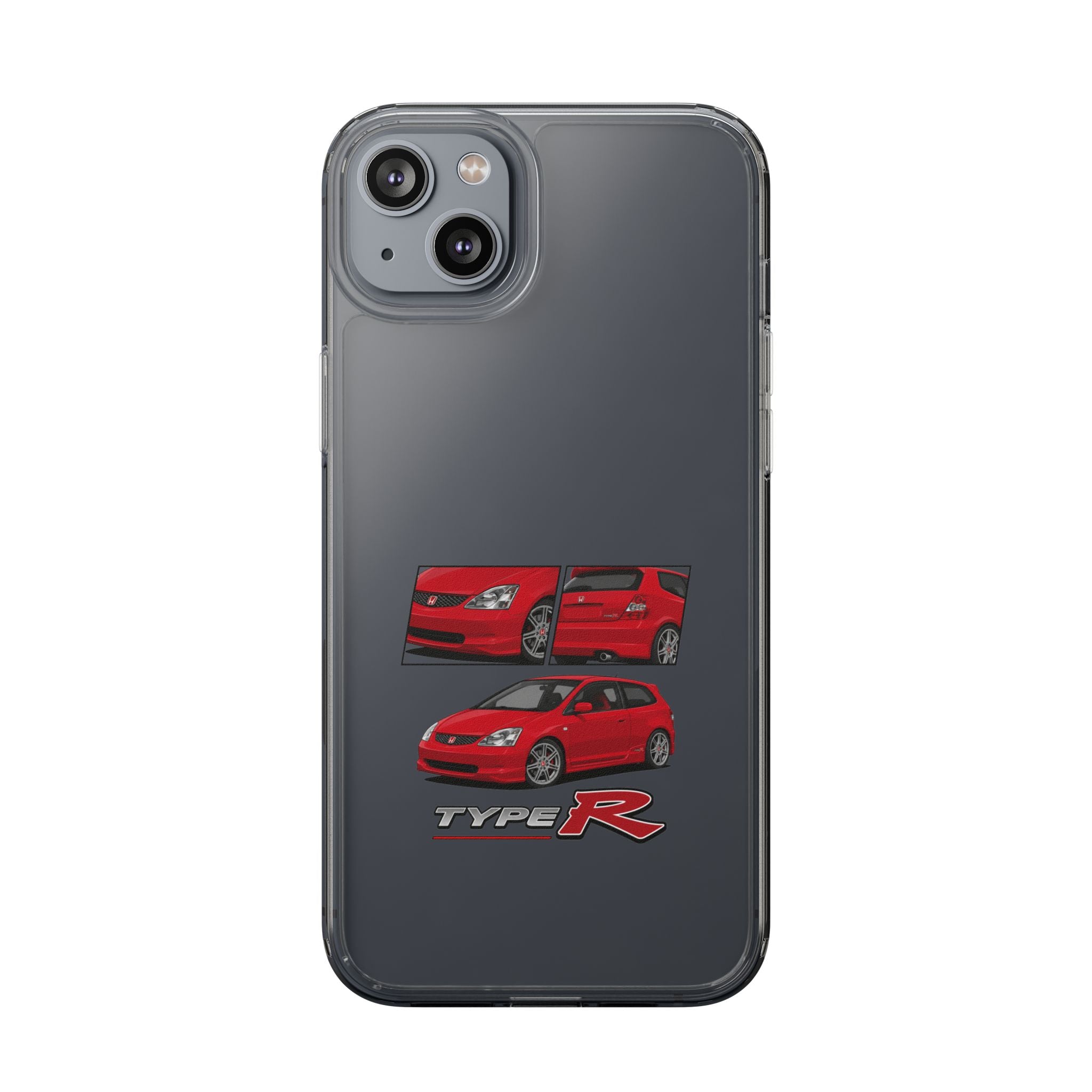 RED CIVIC TYPE R PHONE CASES