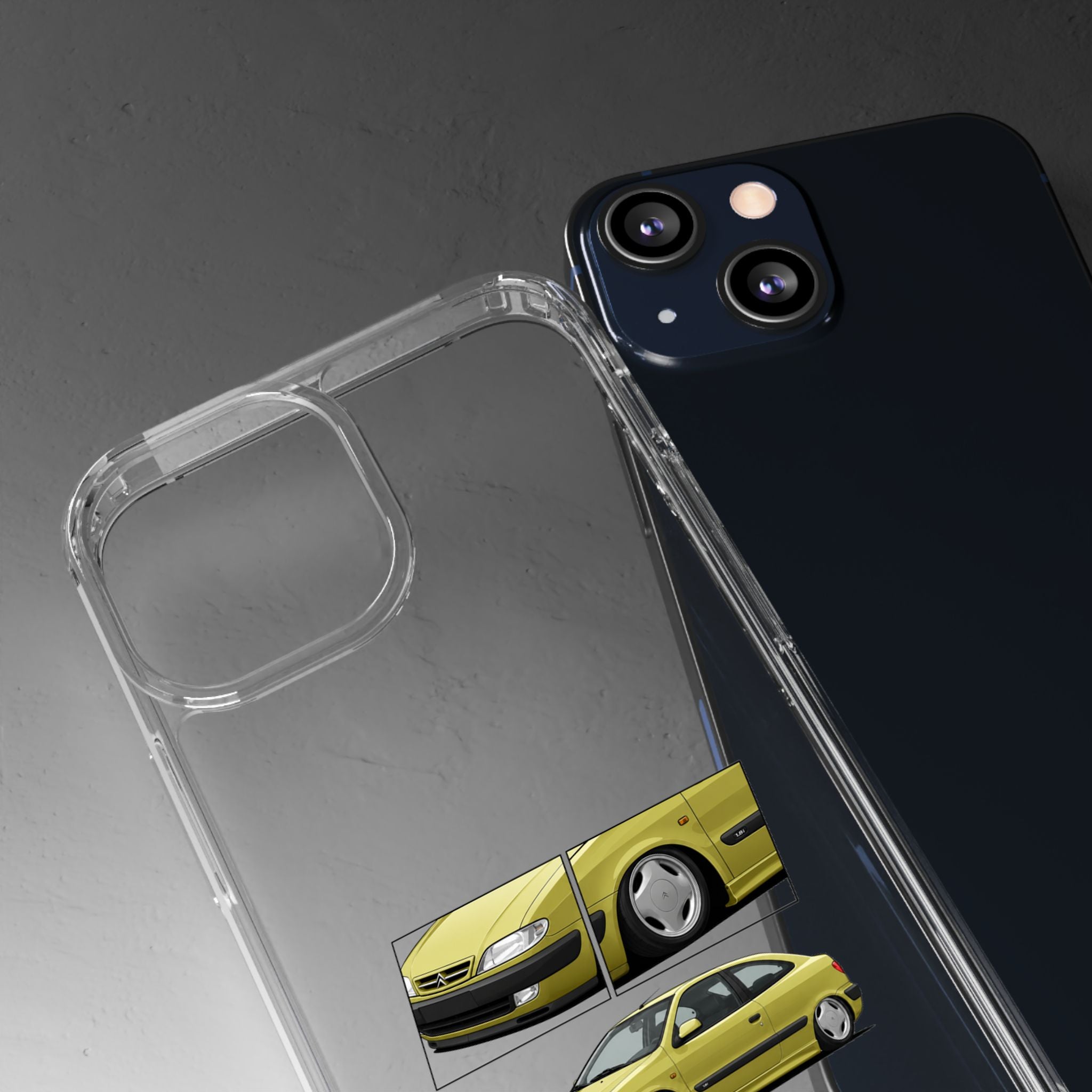 YELLOW CITREON XSARA PHONE CASES