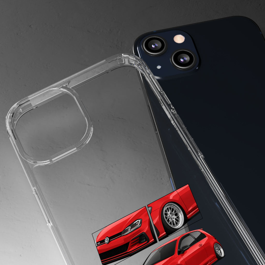 RED MK7 GTD PHONE CASES