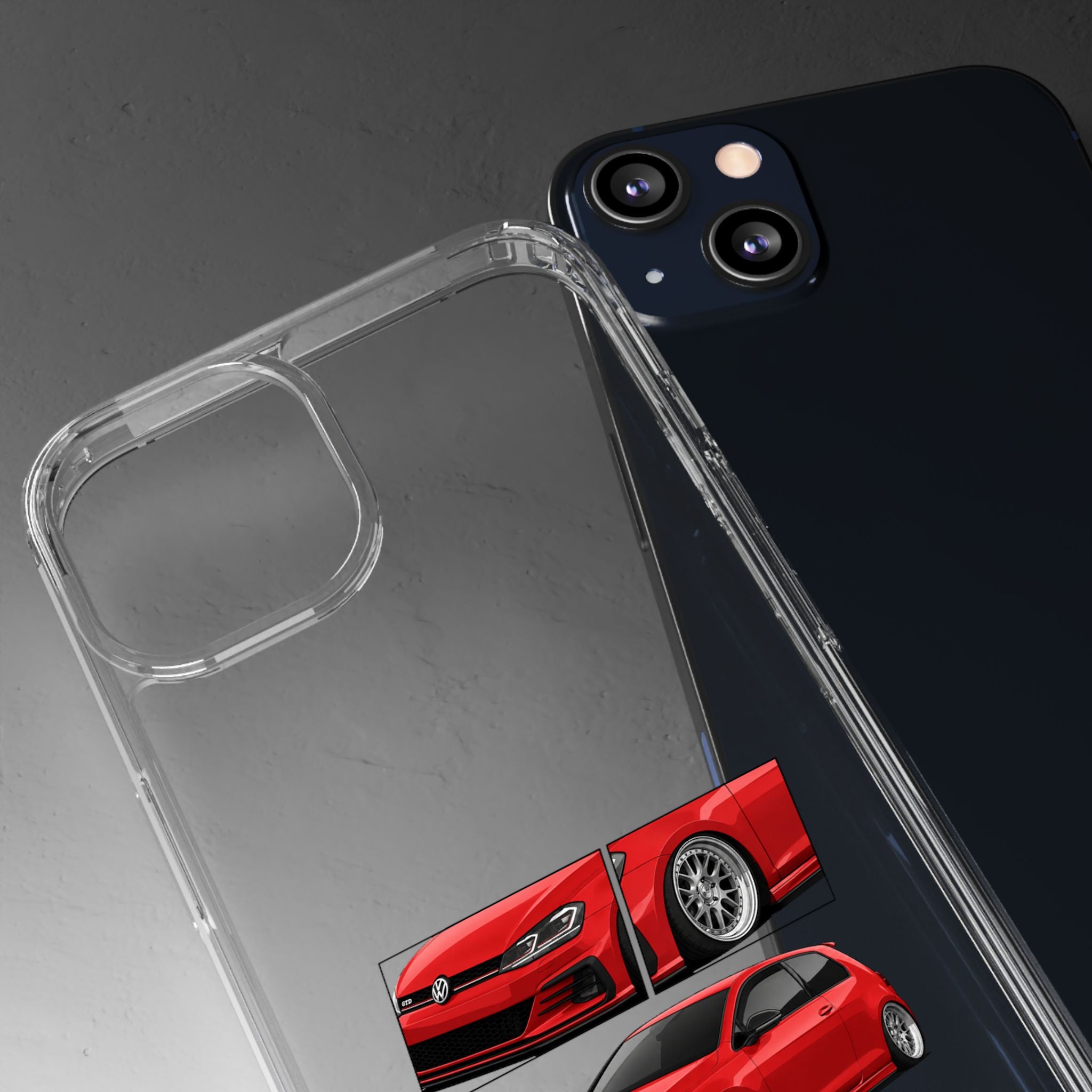 RED MK7 GTD PHONE CASES