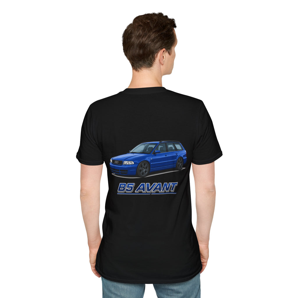 BLUE AUDI A4 B5 AVANT T-SHIRT