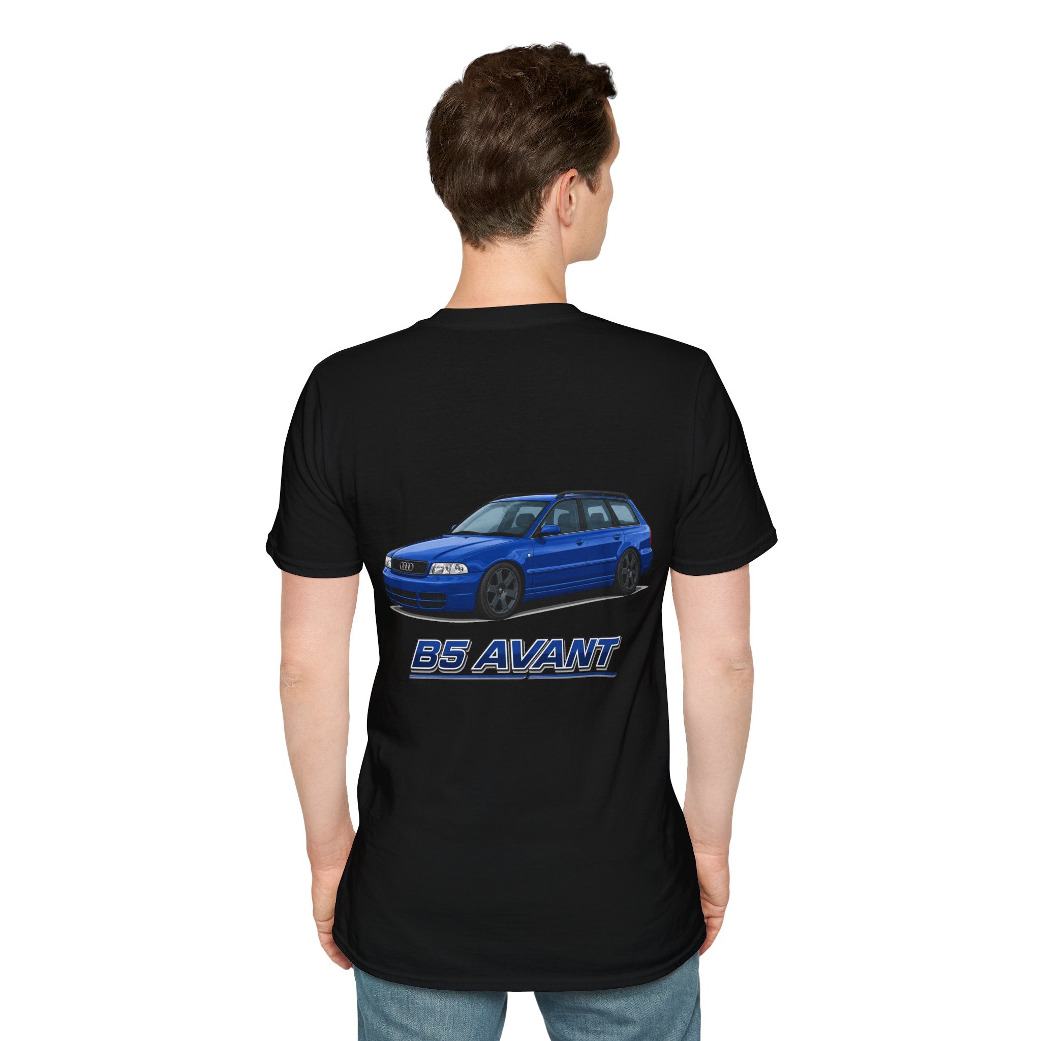 BLUE AUDI A4 B5 AVANT T-SHIRT