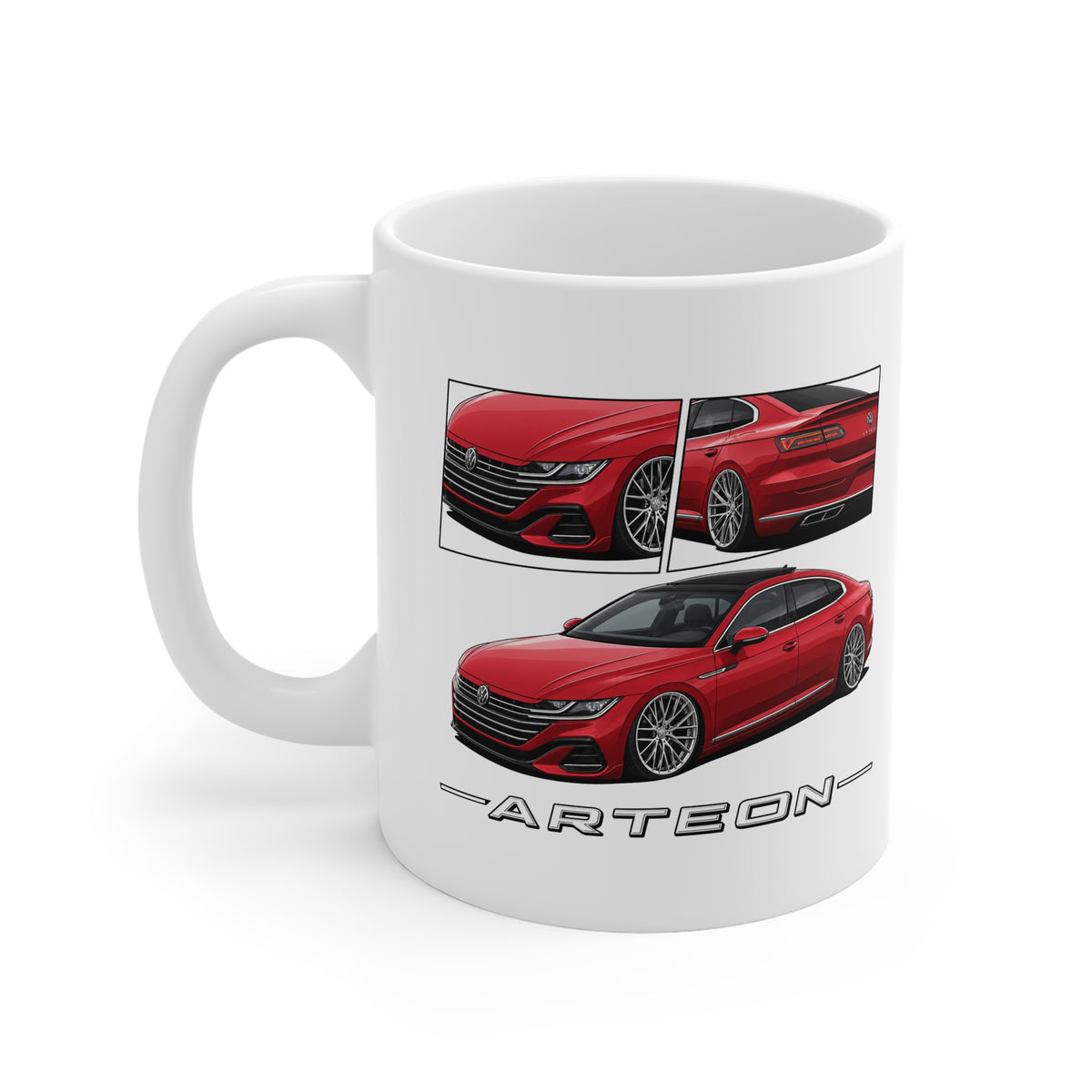 RED VW ARTEON MUG